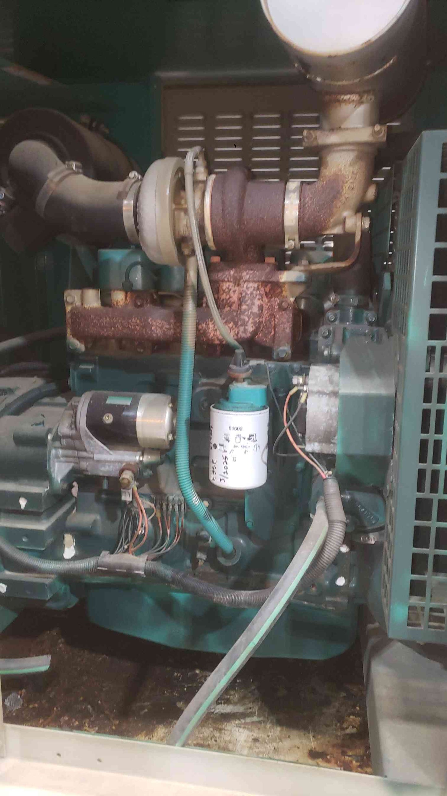 50KW Cummins 50DGCA 3PH Diesel 622.4 Hrs. (SKU: 112081)