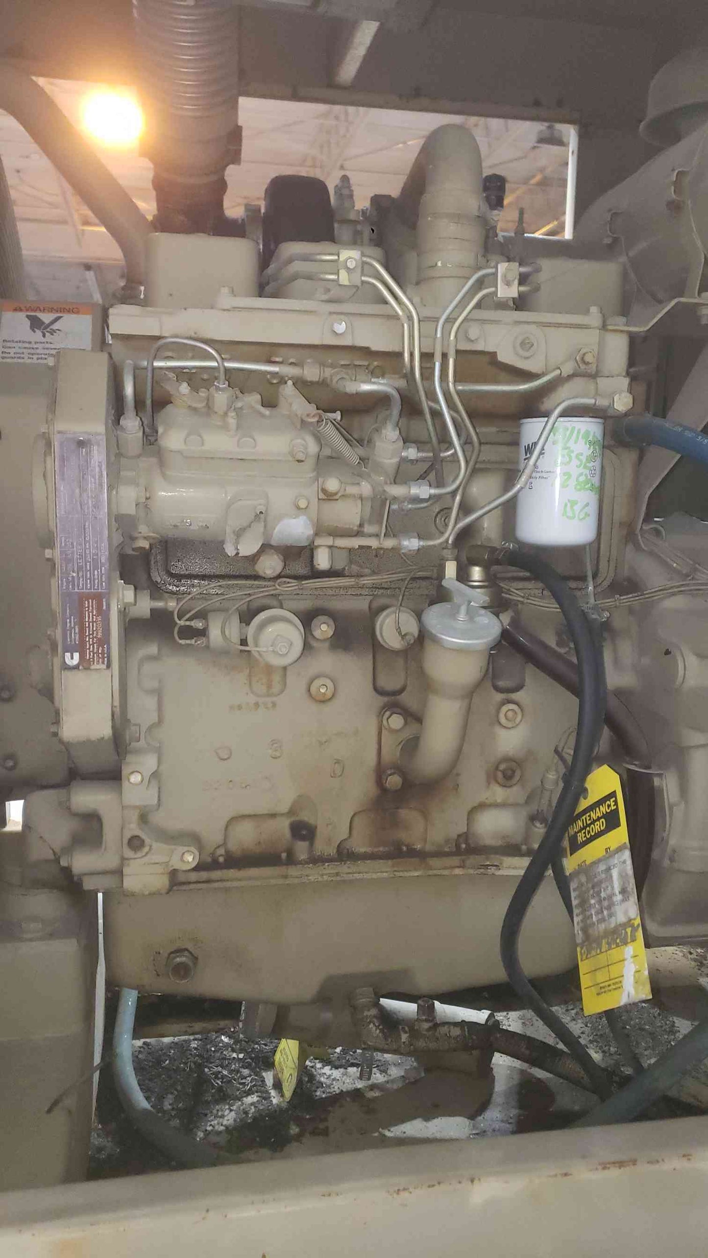 50KW Cummins 50DGCA Multi-Phase Diesel 1285.8 Hrs. (SKU: 112082)