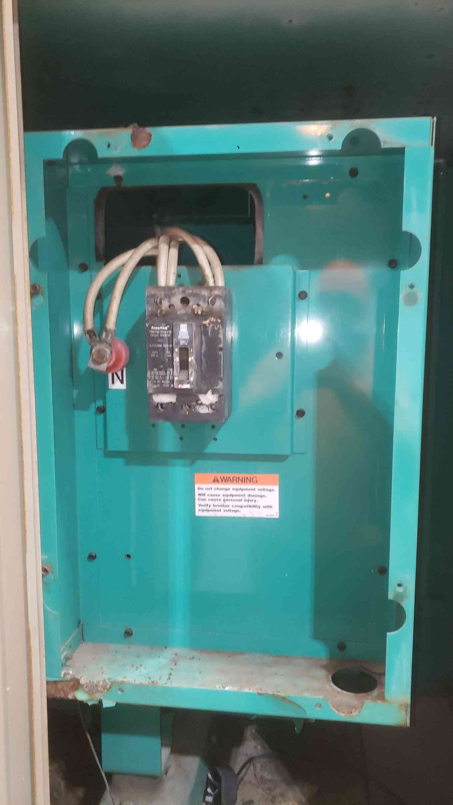 50KW Cummins 4BT 50DGCA 1&3PH Diesel 861 Hrs '97 (SKU: 112085)