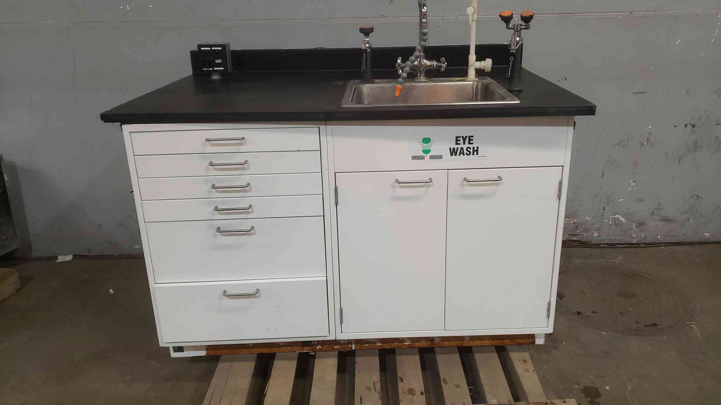 Hamilton 58" Sink Bundle W/ 6 Drawers 2 Door Casework (SKU: 112112)