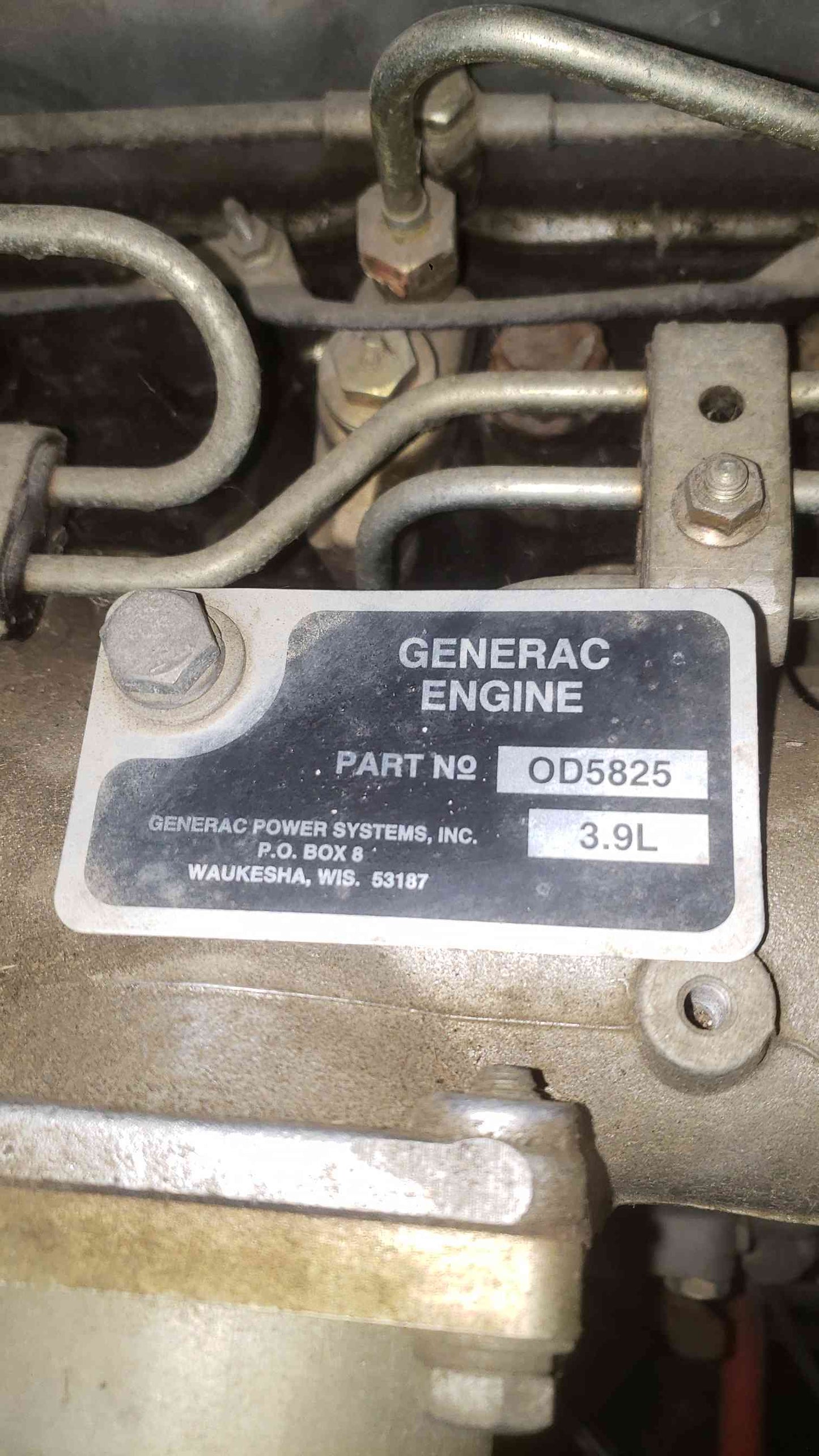 60KW Generac Diesel Generator 3PH 480/277 Enclosed w/ Low Profile Tank (SKU: 112145)