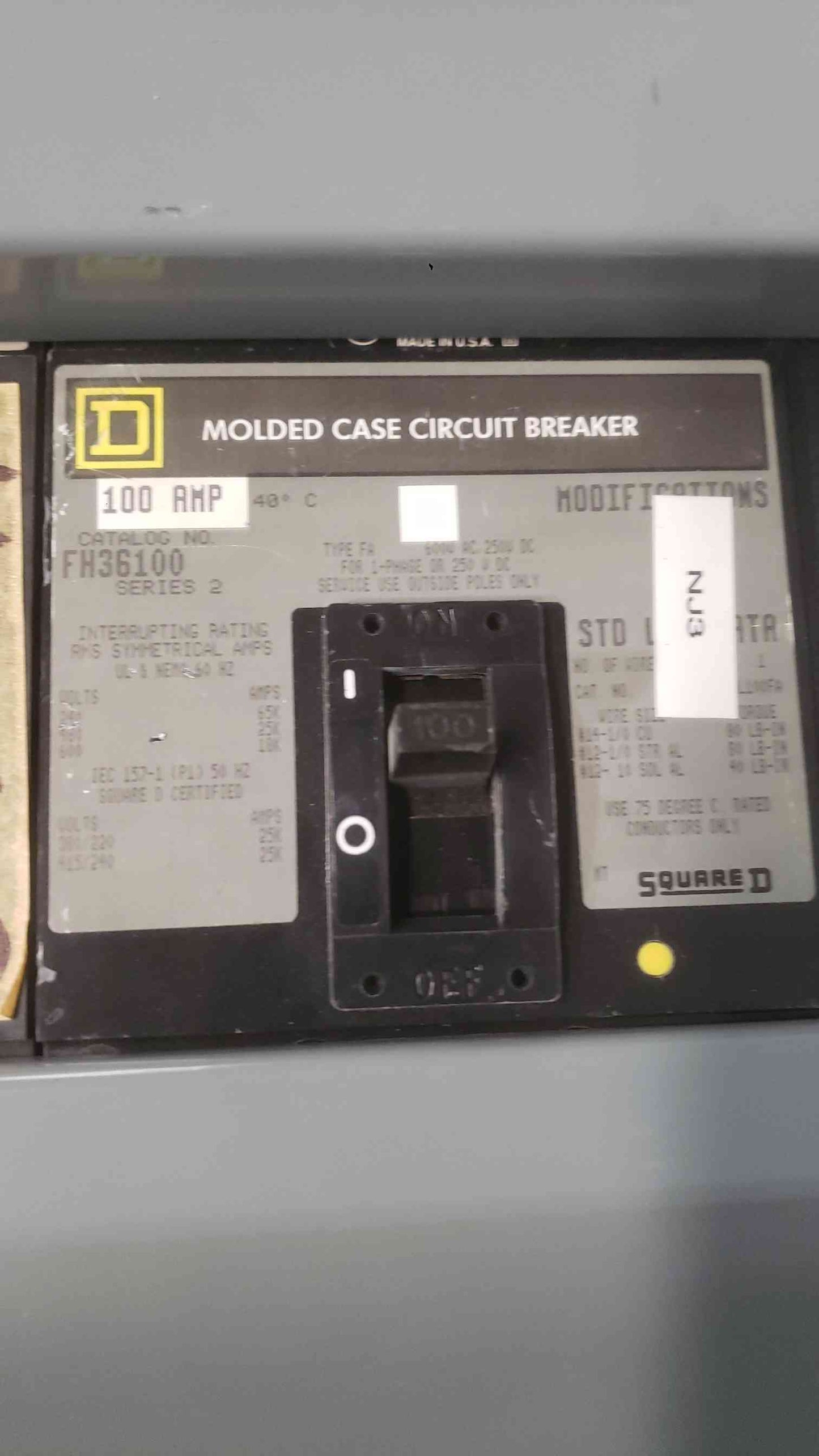 Square D 800A Series 4 I-Line Panelboard HCM 6892-8 480-600v Max V (SKU: 112154)