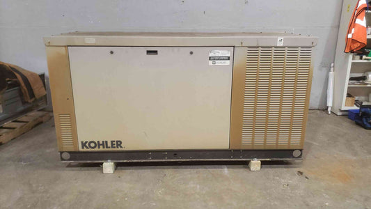 40KW / 39KW Kohler 38RCL 120/240v 135A 3PH Nat Gas LP 232 Hrs. '13 TESTED (SKU: 112146)