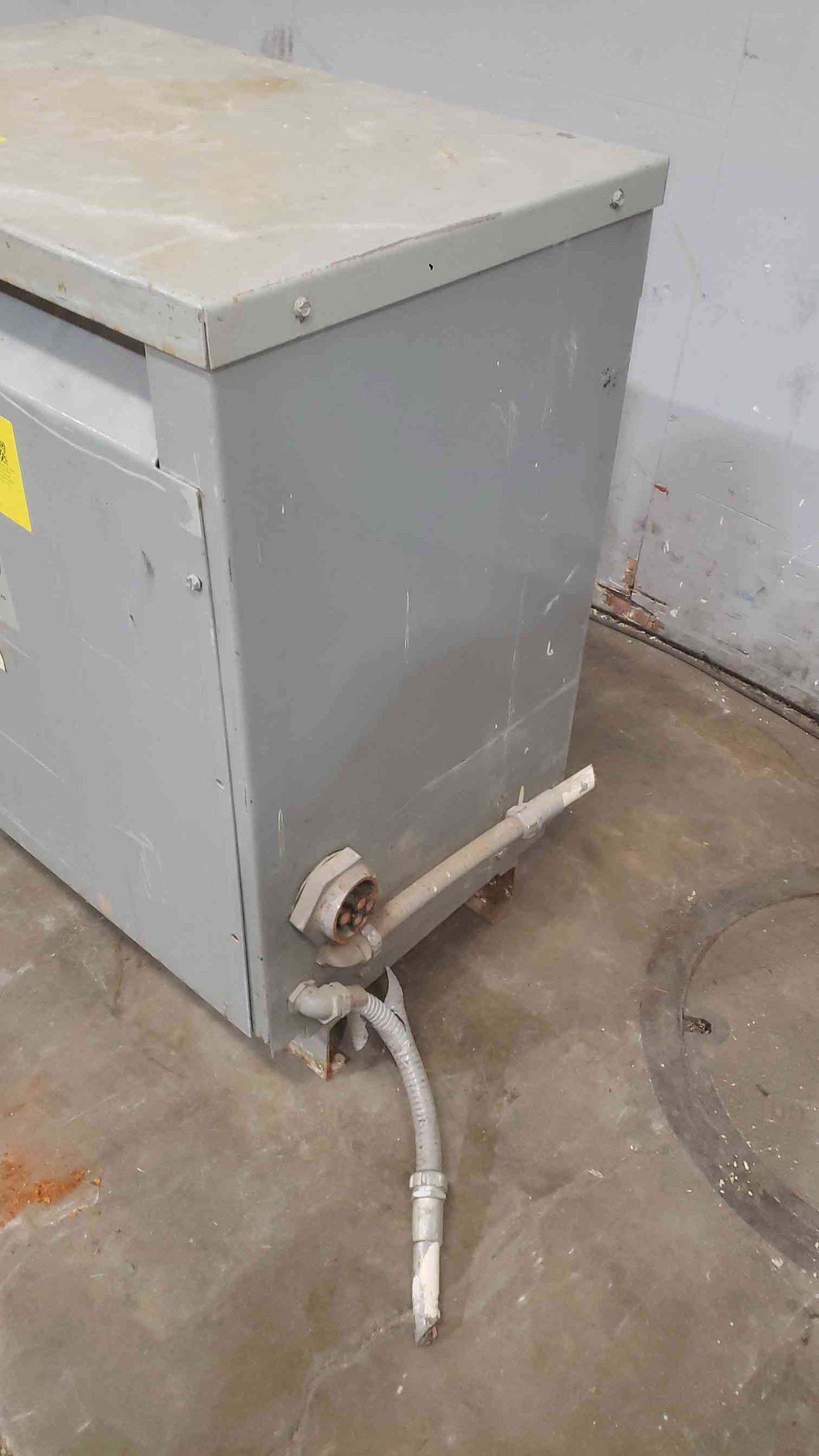 75KVA GE 480v x 208Y/120v 3PH Transformer 9T23Y3874 (SKU: 112147)