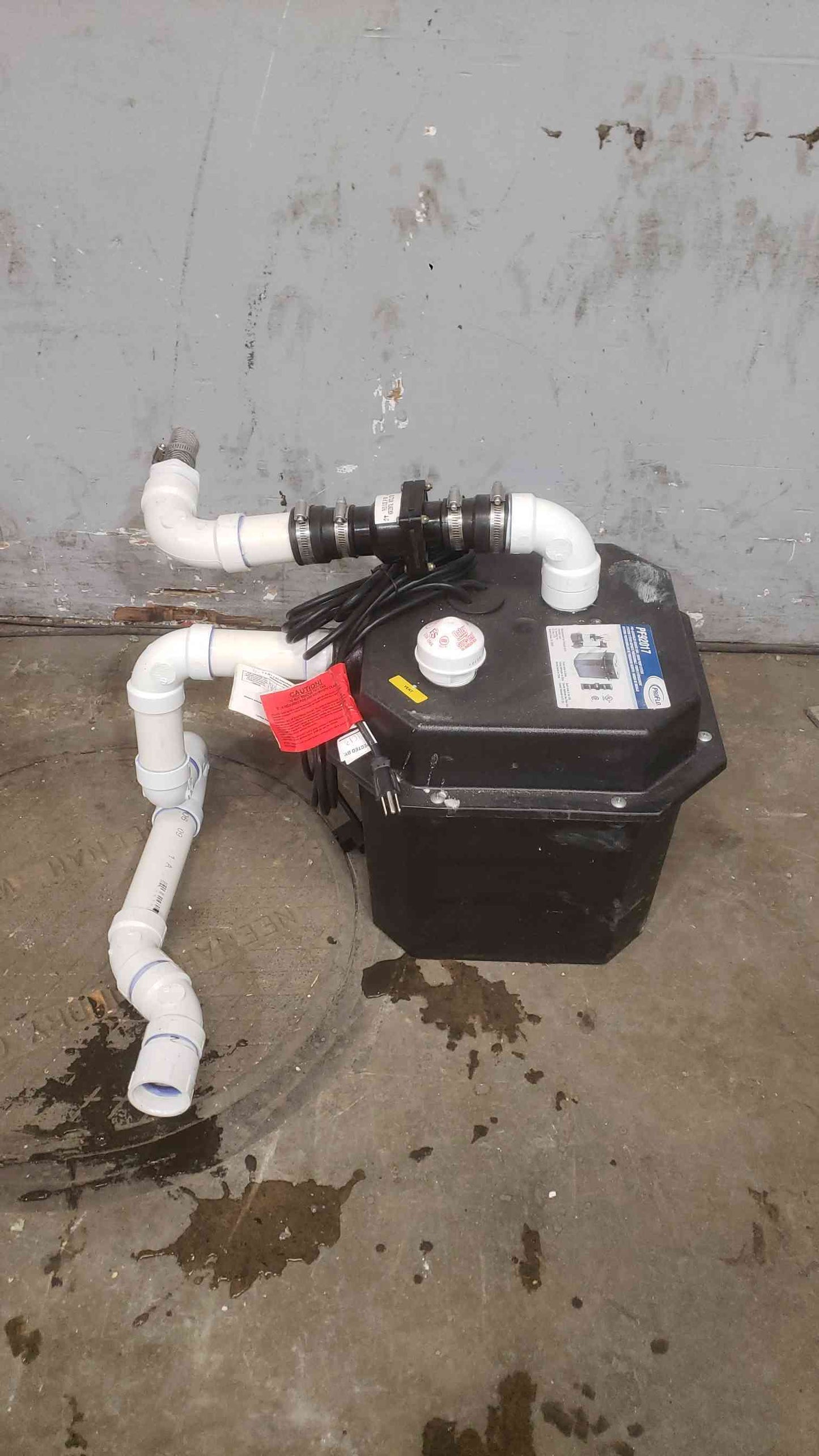 PROFLO Pre-Assembled Remote Sink/Drain Pump System PF92017 (SKU: 112152)