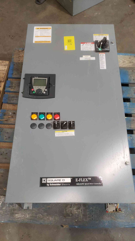 Square D 460V 3PH E-FLEX Motor Controller A07B08A09R09 (SKU: 112196)