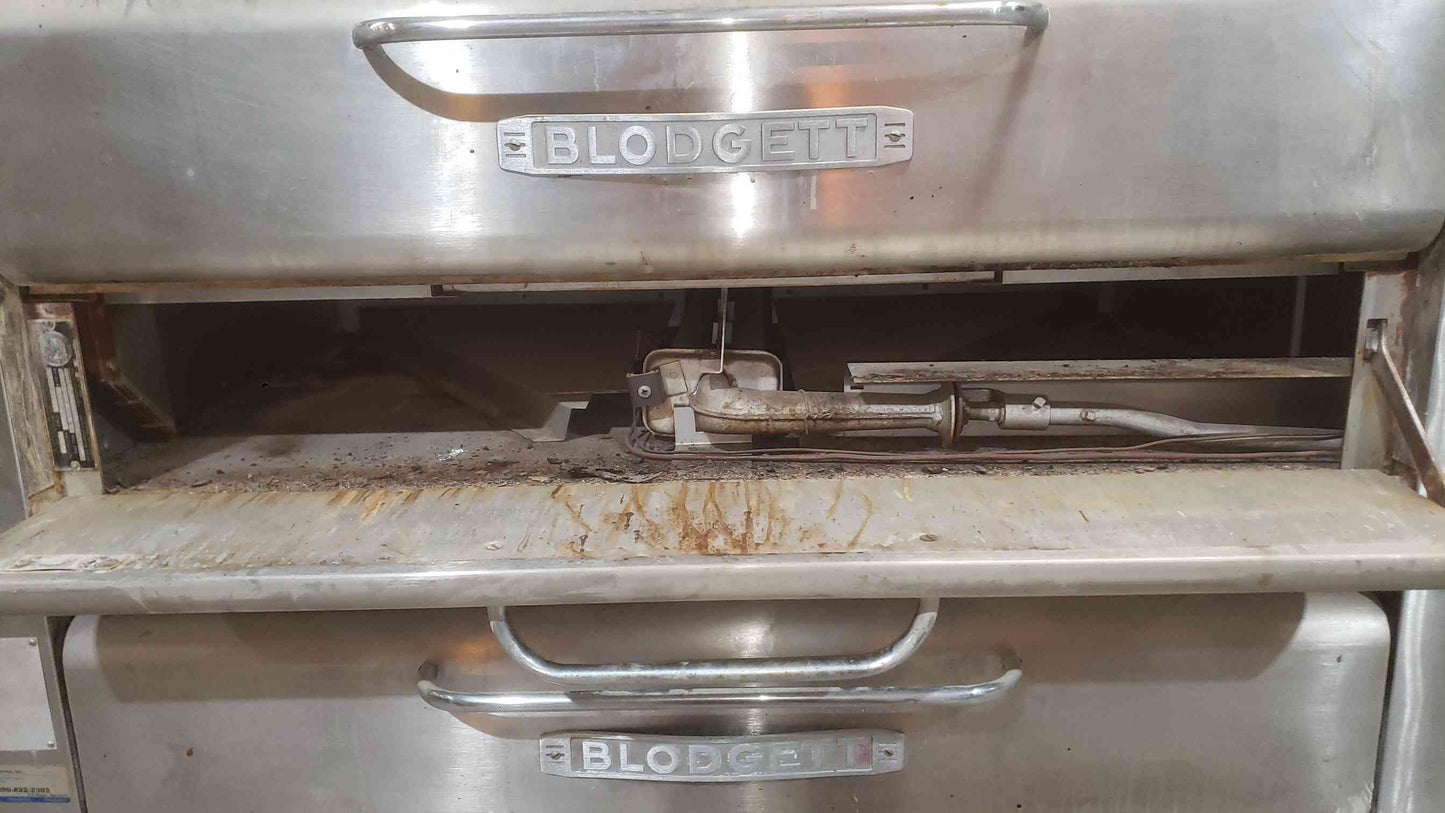 Blodgett Double Deck Nat Gas Stainless Steel Oven (SKU: 112280)
