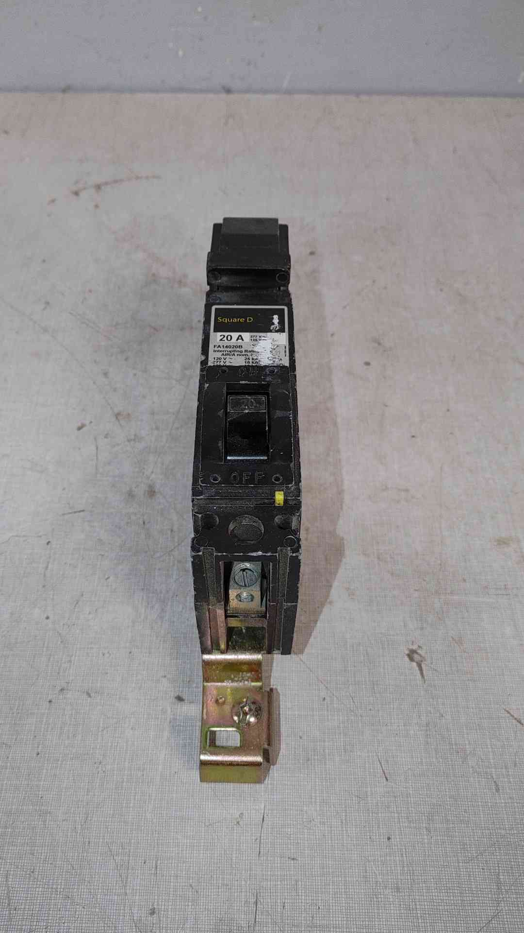 Square D 20A 1 Pole Breaker FA14020B (SKU: 112322)
