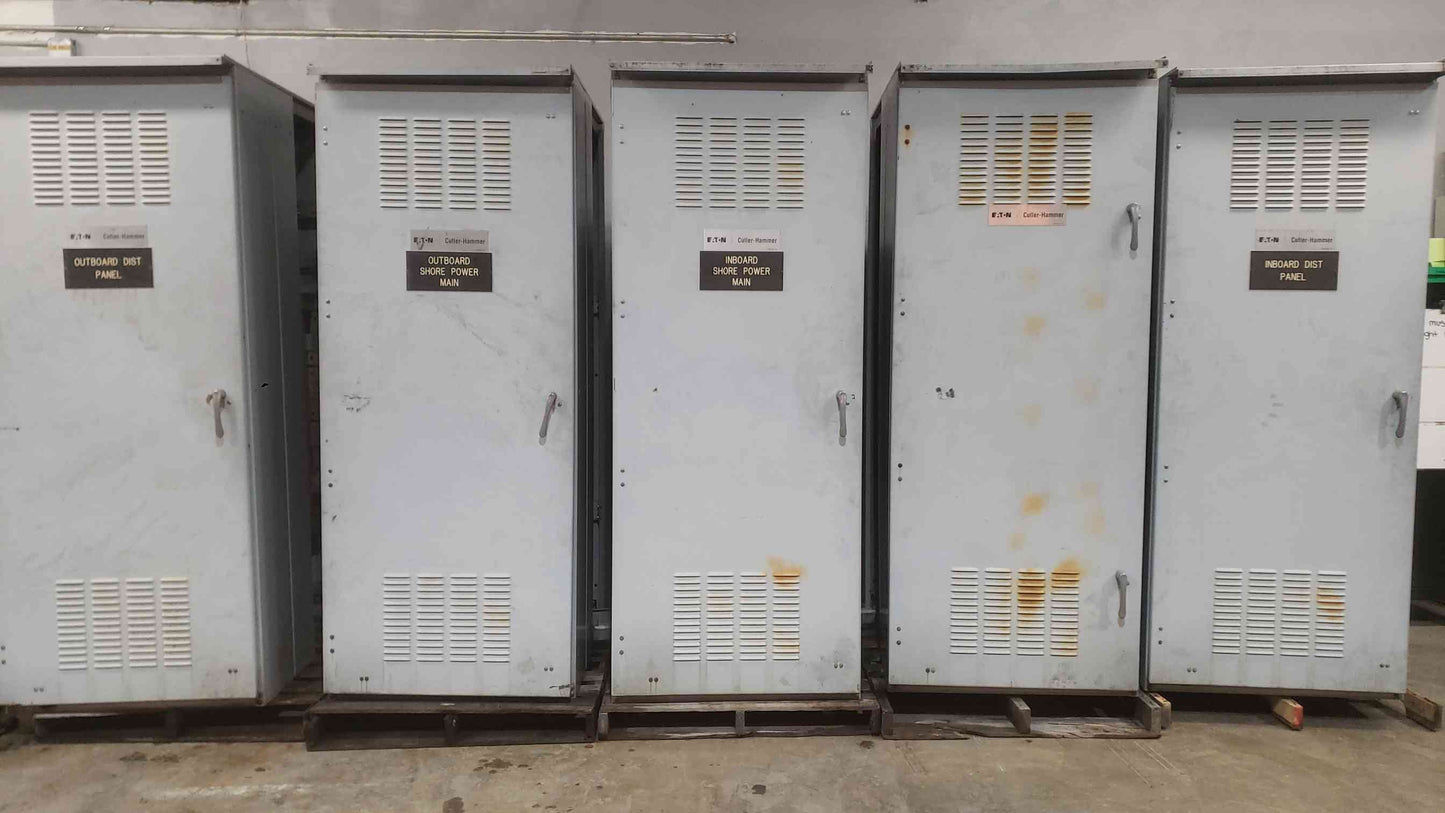 2000A Cutler-Hammer 480Y/277V 5 Section Outdoor Switchgear Lineup (SKU: 112367)
