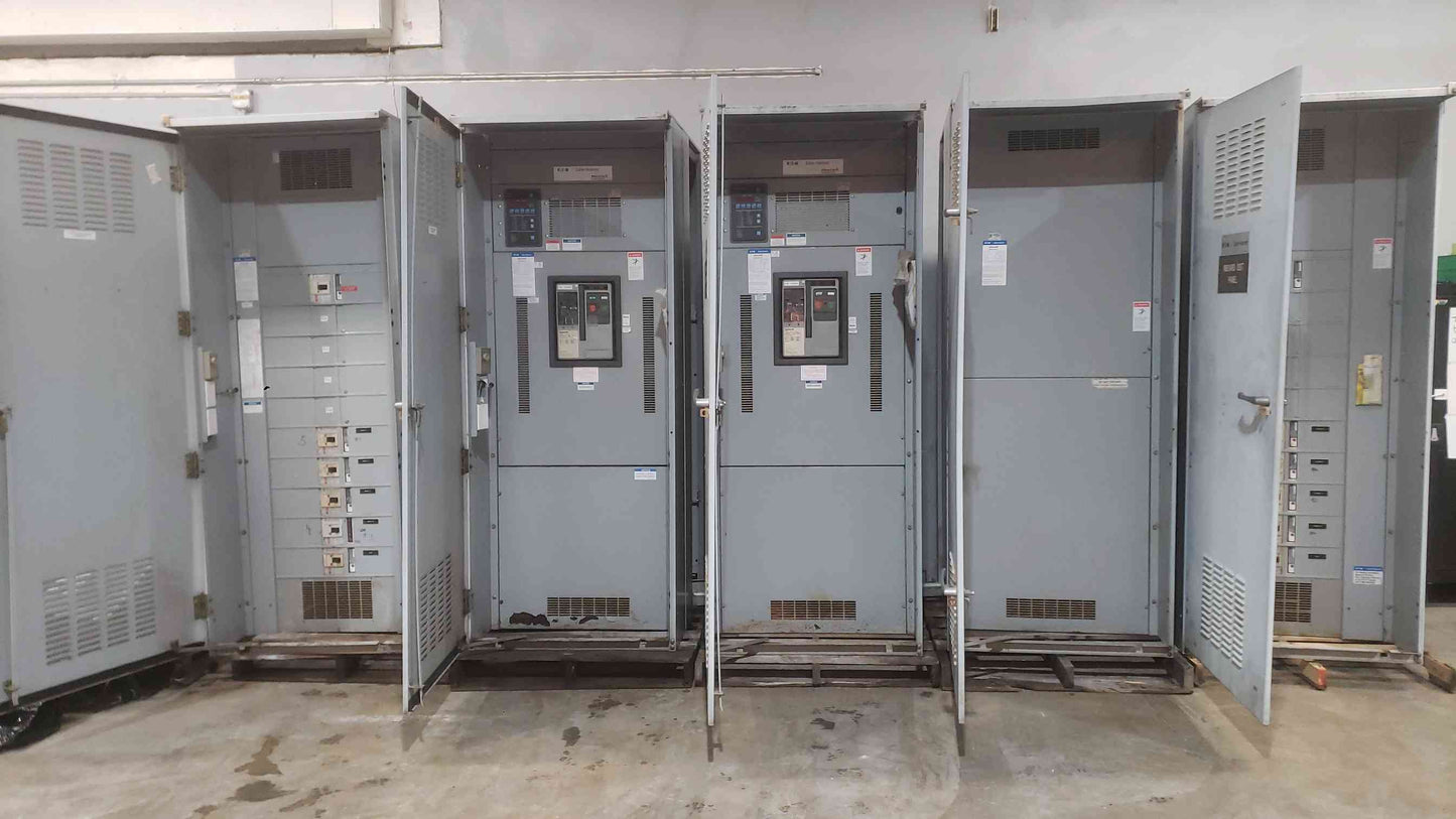 2000A Cutler-Hammer 480Y/277V 5 Section Outdoor Switchgear Lineup (SKU: 112367)