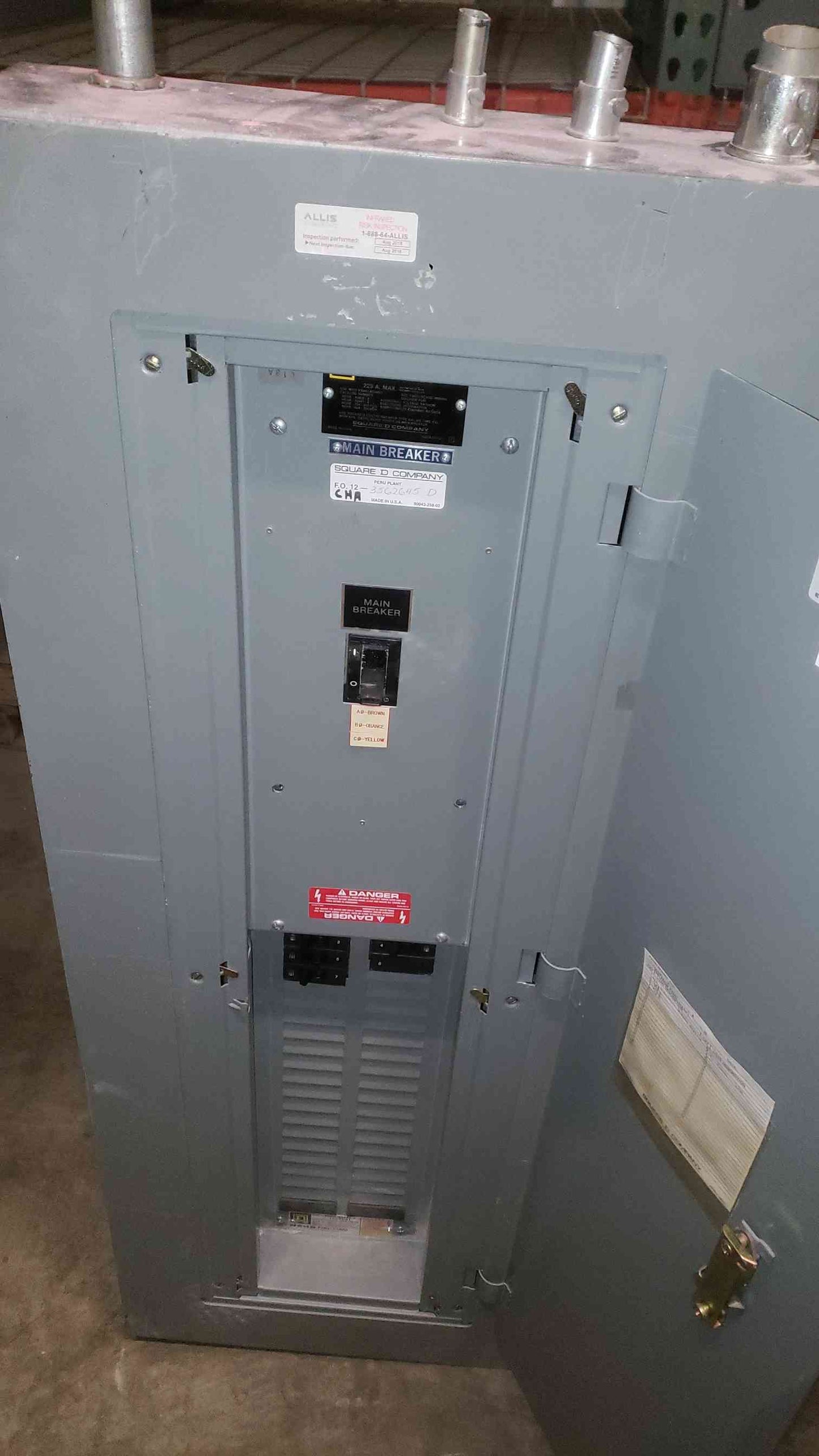 Square D NEHB Panelboard NEHB-42441-2 480Y/277V with Main (SKU: 111695)