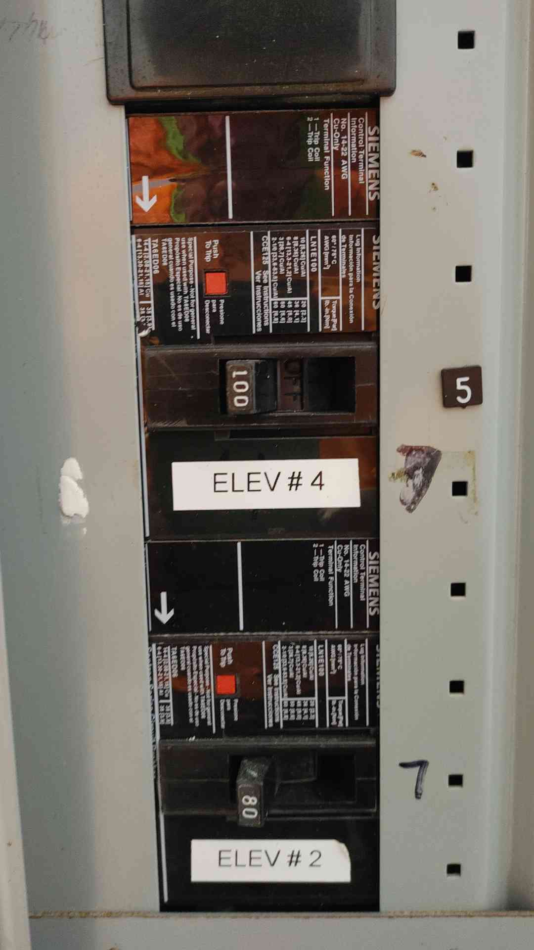 Gould Siemens I-T-E 600A 480/277V Commercial Panelboard CDP7 Distribution Power Panel(SKU: 112532)