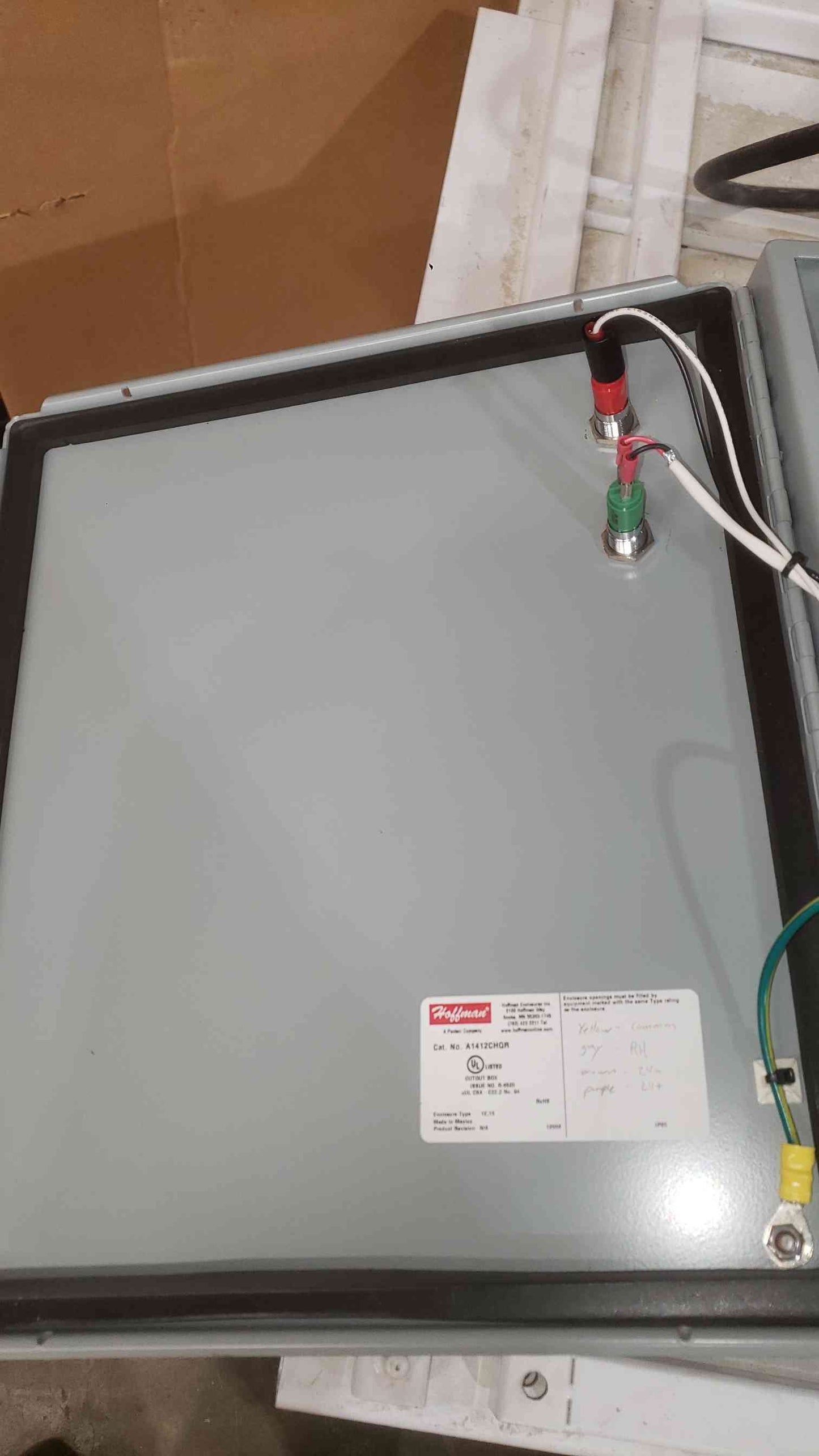 Hoffman Enclosure Cutout Box A1412CHQR (SKU: 112575)