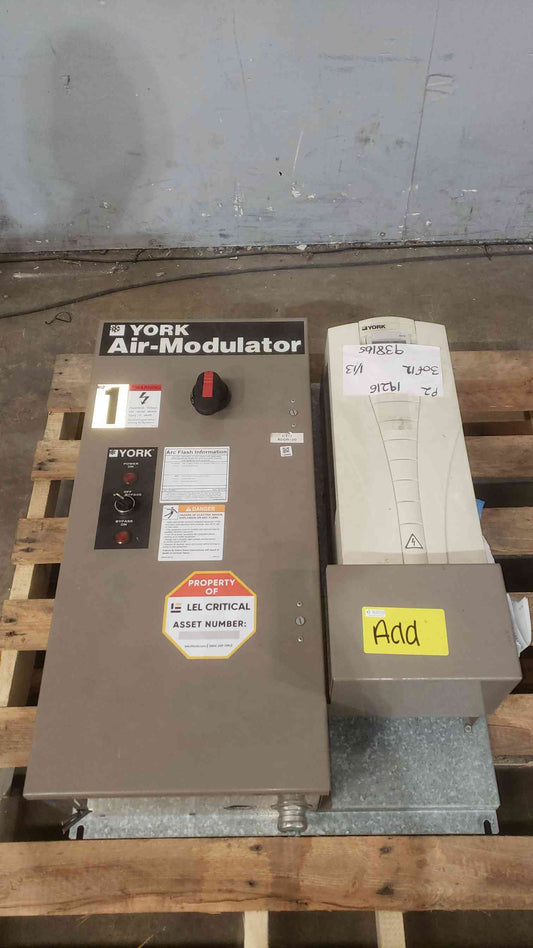 YORK 460V 3PH Air Modulator W/ VFD HVAC Driver (SKU: 112583)