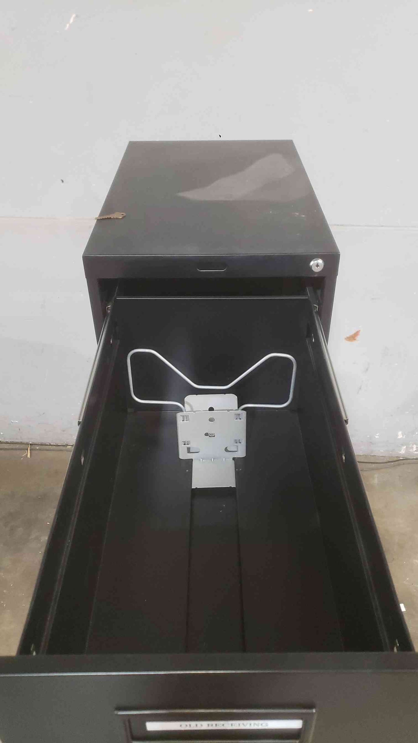 Black Five Tier Filing Cabinet (SKU: 112616)
