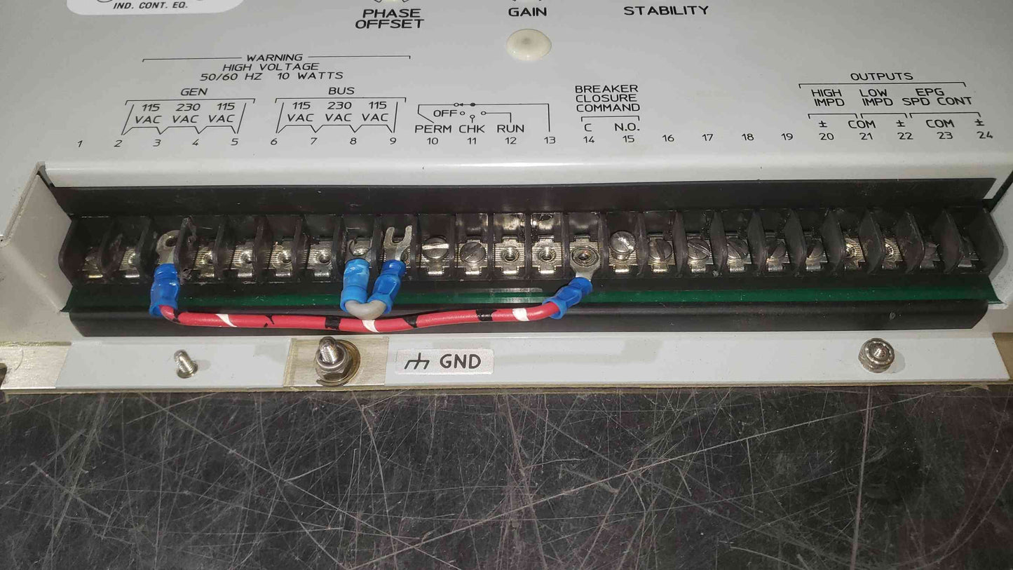 Woodward SPM-A Synchronizer 9907-028 (SKU: 112625)