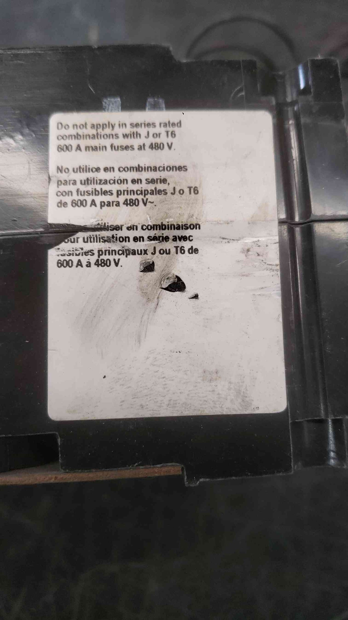 Square D 80A 480V~ 3 Pole Breaker FAL340801021 (SKU: 112675)