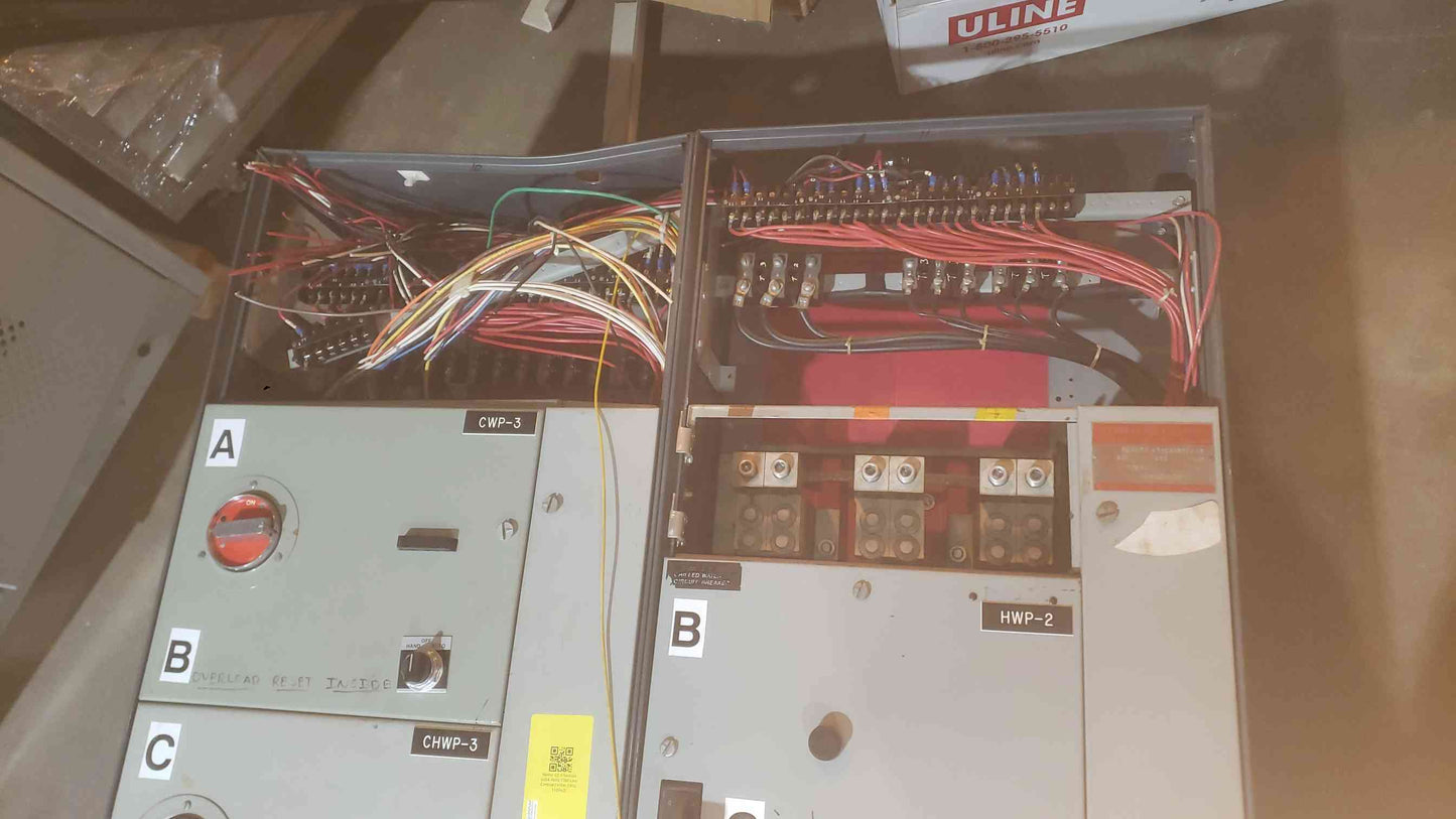 GE 4 Section 600A 480V 7700 Line Control Center (SKU: 112662)