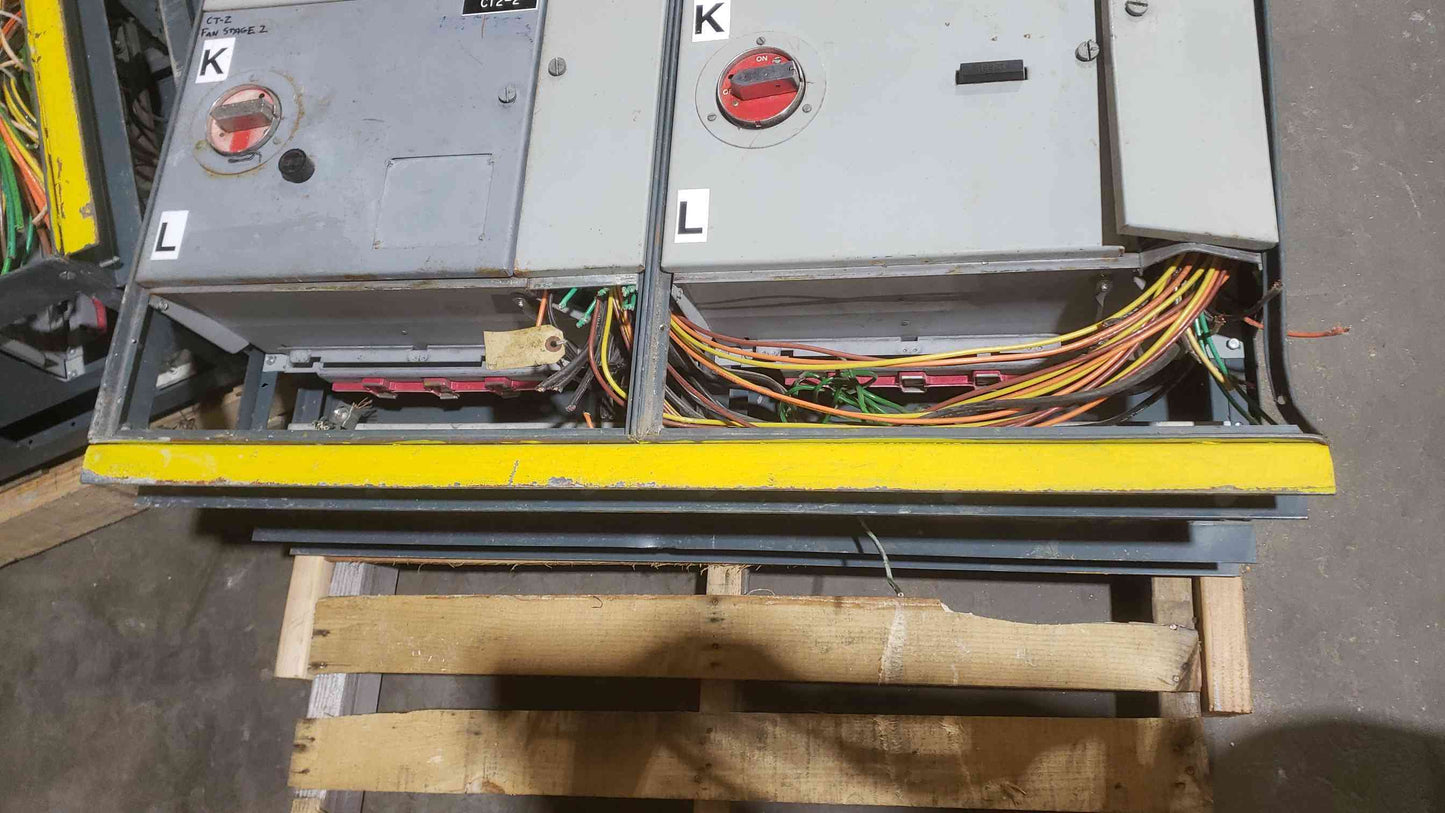 GE 4 Section 600A 480V 7700 Line Control Center (SKU: 112662)