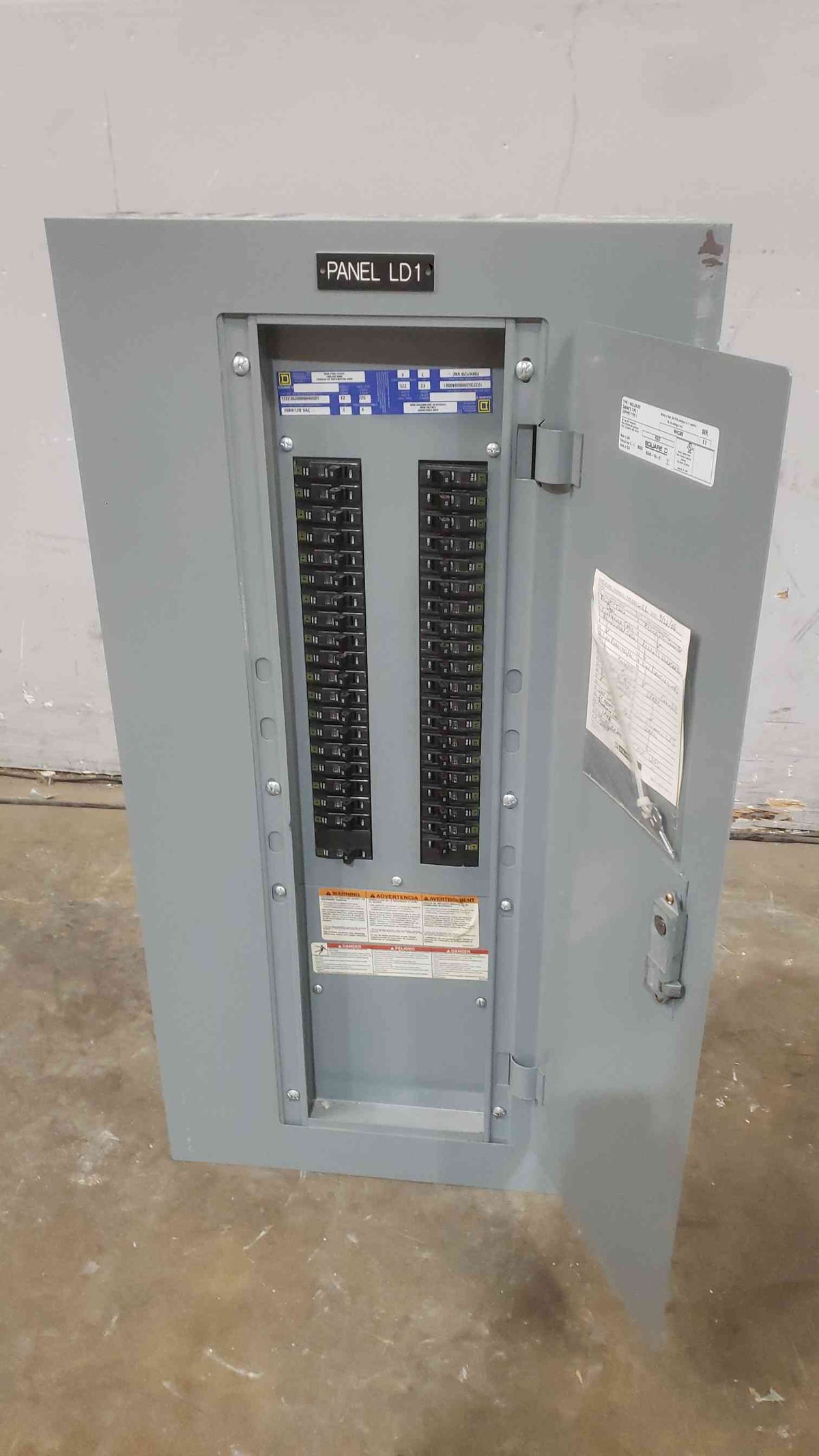 Square D 225A 208Y/120VAC 3PH 4W Panelboard (SKU: 112700)