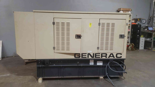 Generac 60kW Diesel Generator 60KW 120/208V 1&3PH SD0060 445.1 Hrs Low Profile TESTED & VIDEO (SKU: 112830)