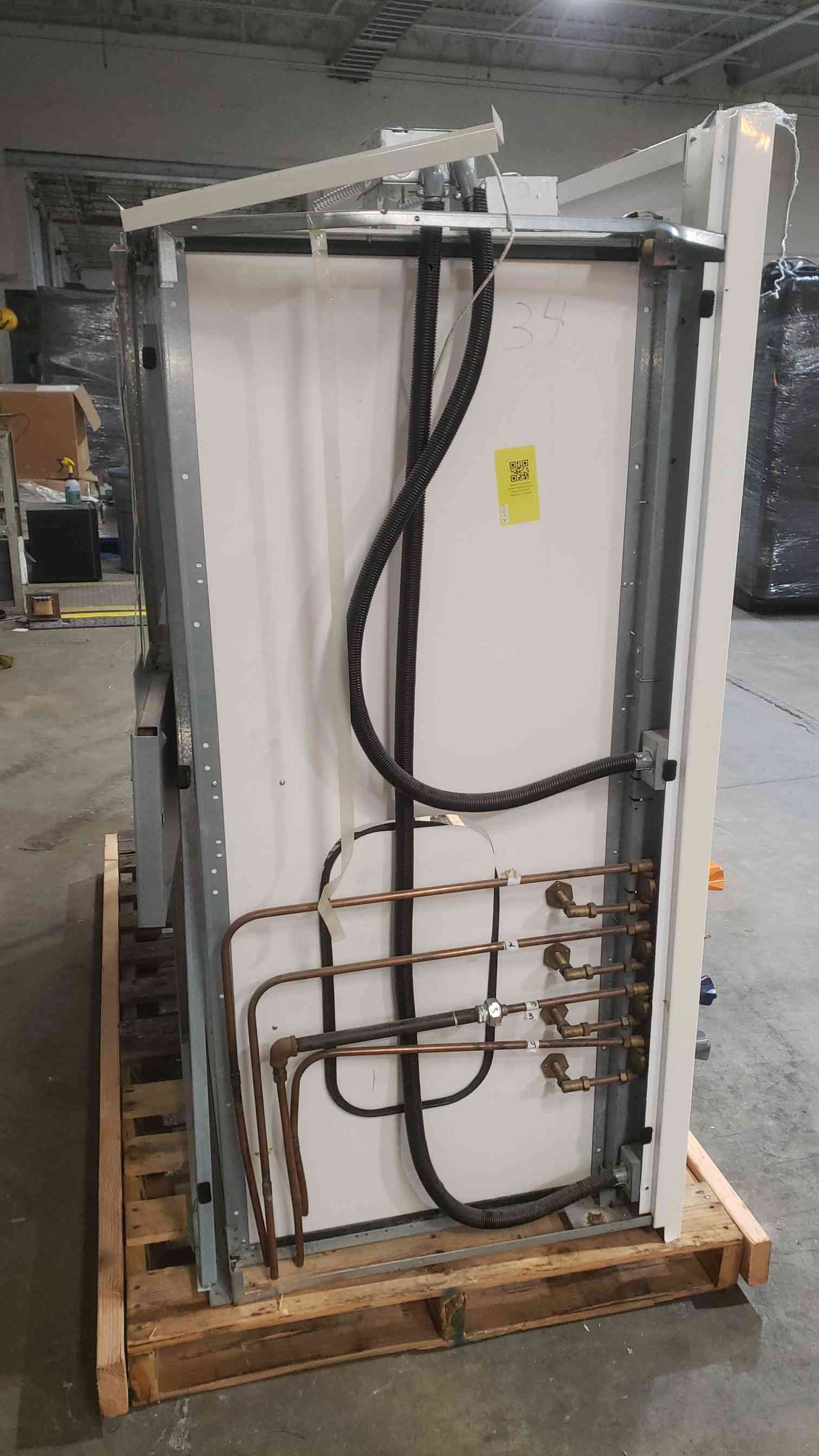 6' SafeAire Fisher Hamilton Fume Hood Ducted w/ Benches (5360AA)