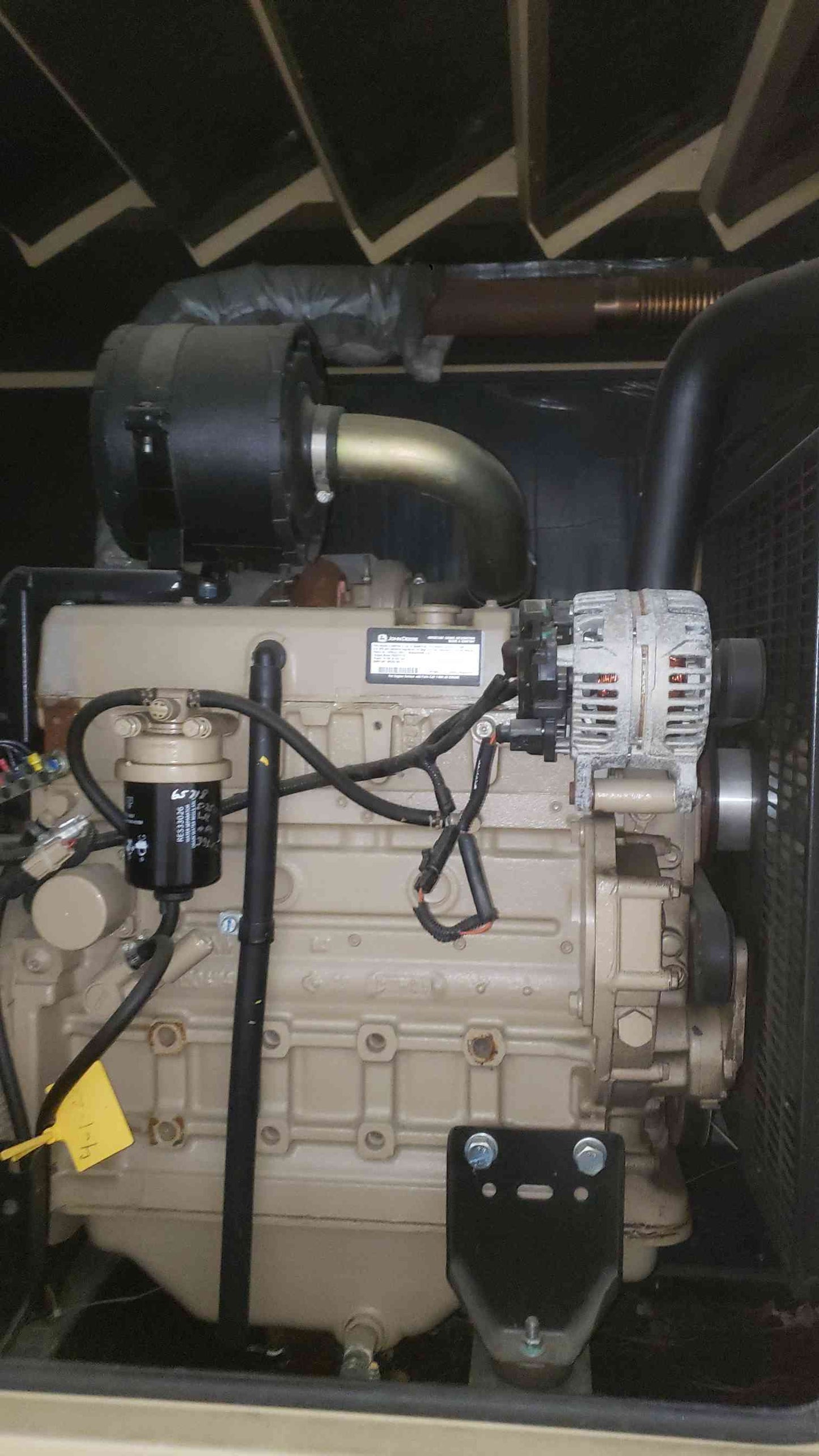 50KW Generac John Deere 5030 Generator 1PH SD050 391 Hrs TESTED & VIDEO (SKU: 112843)