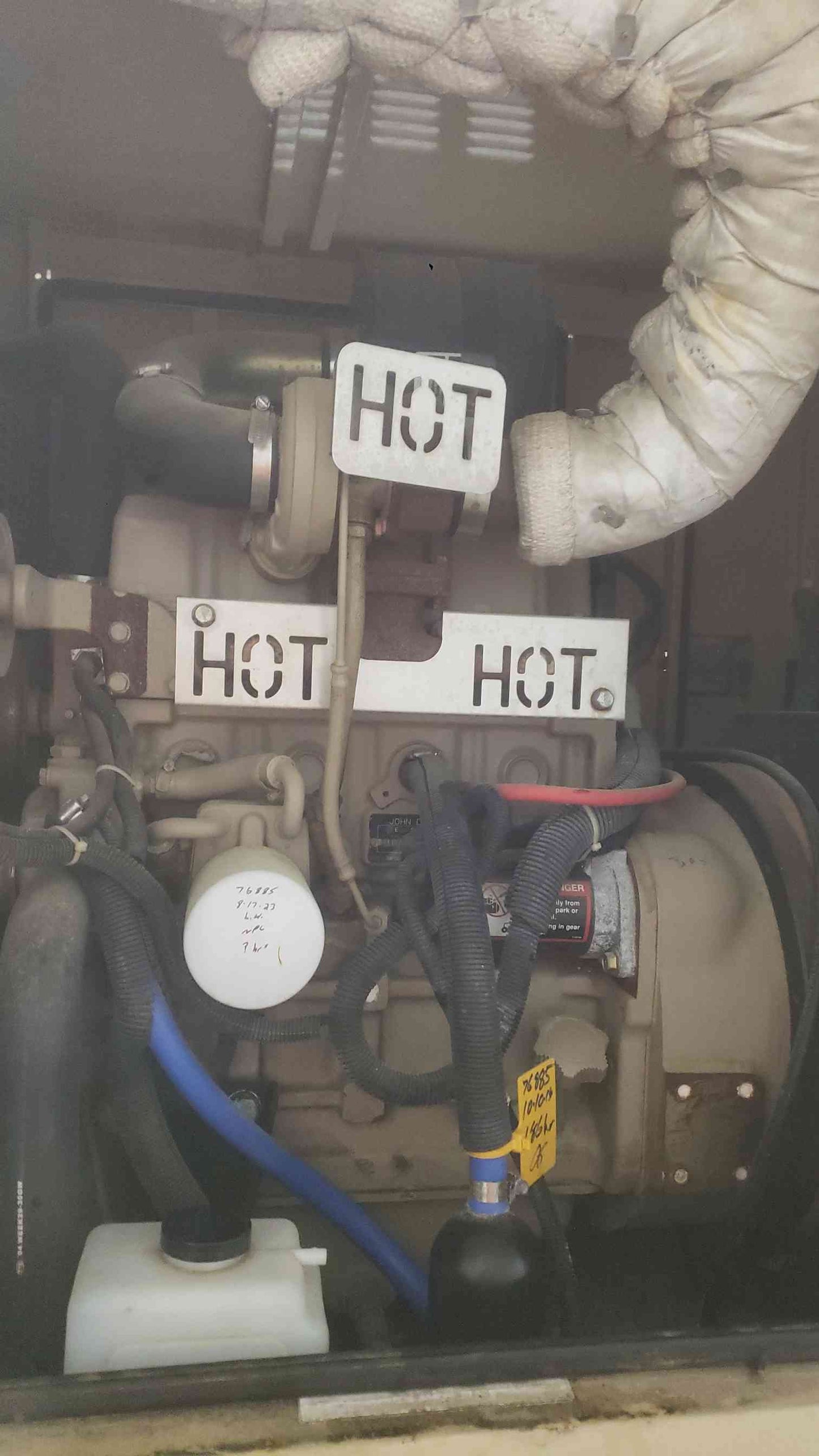 20KW GENERAC John Deere 4024T 1PH Diesel 316Hrs TESTED (SKU: 112844)