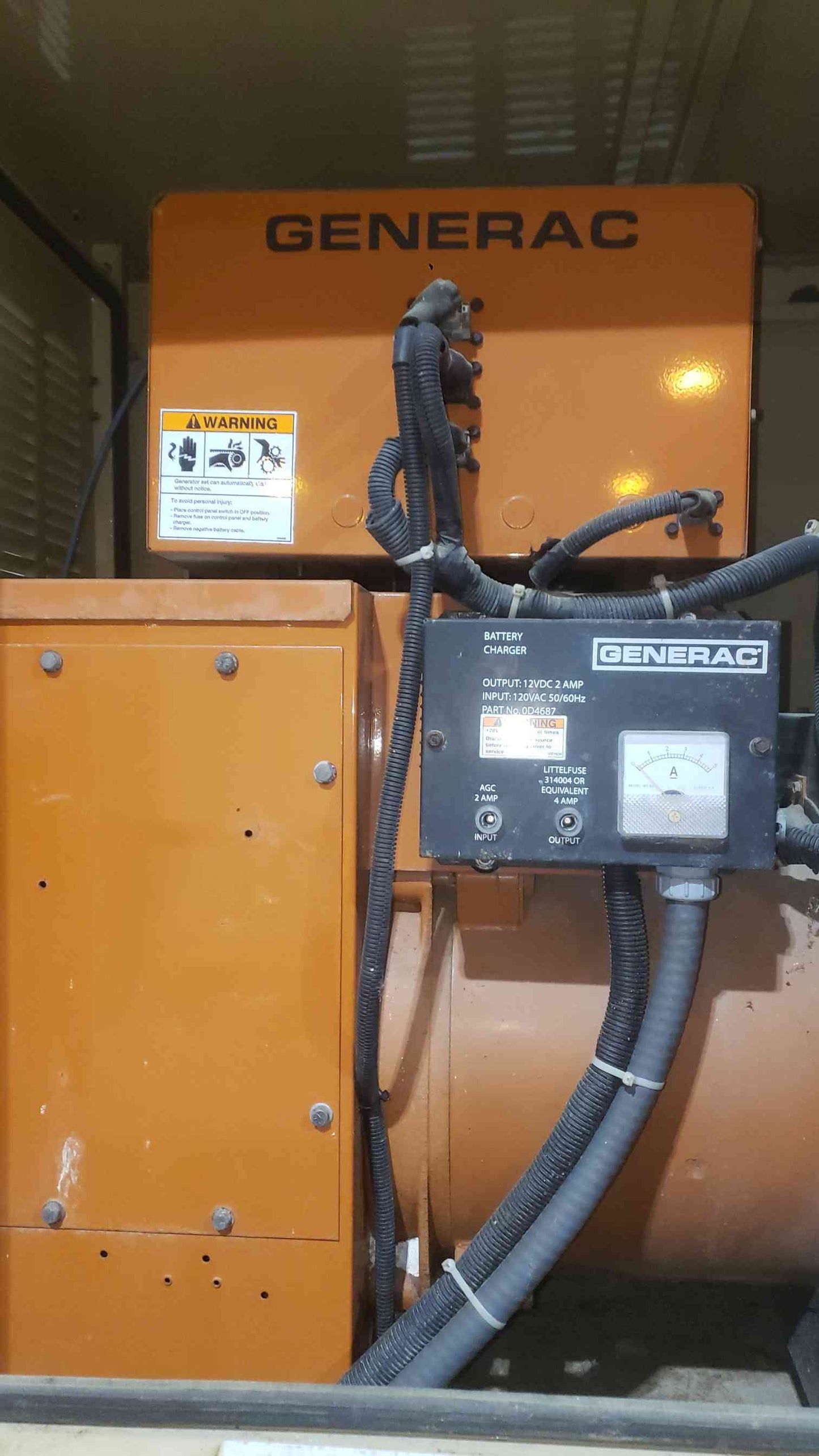 20KW GENERAC John Deere 4024T 1PH Diesel 316Hrs TESTED (SKU: 112844)