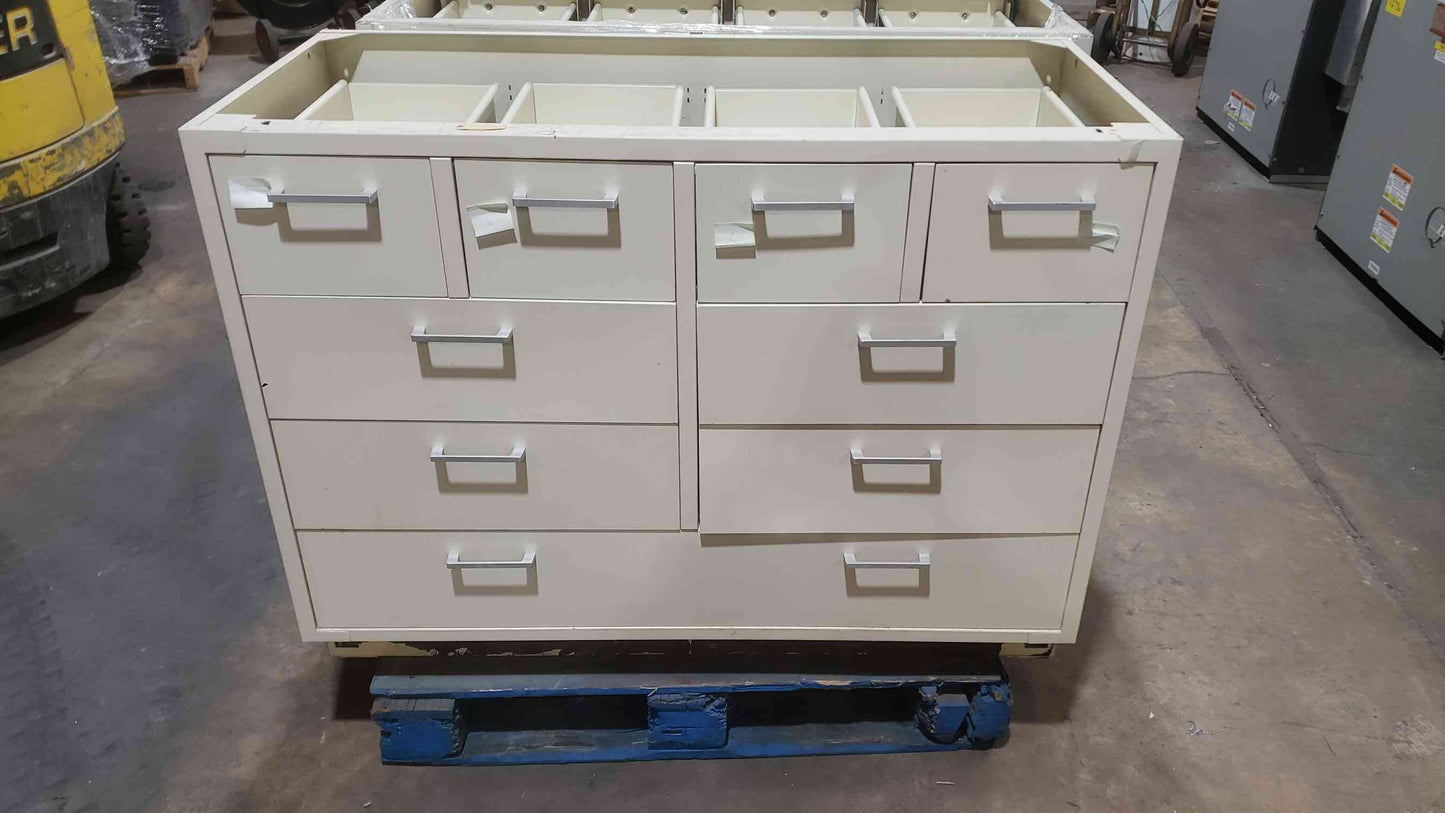 Fisher Hamilton 47" Standing Height Drawer Unit Metal Casework (SKU: 112902)
