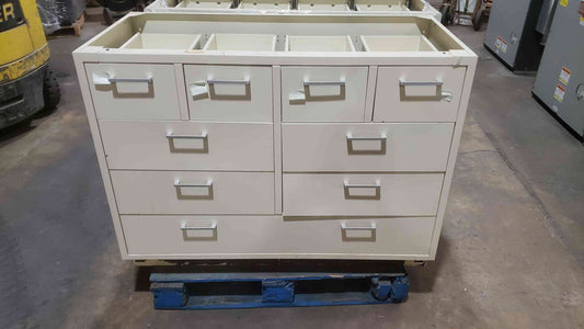 Fisher Hamilton 47" Standing Height Drawer Unit Metal Casework (SKU: 112902)