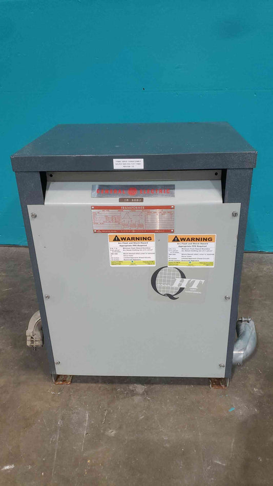 GE 45kVA 3-Phase Dry Type Transformer 480V to 208Y/120V 9T23B3873 Type QL(SKU: 112926)