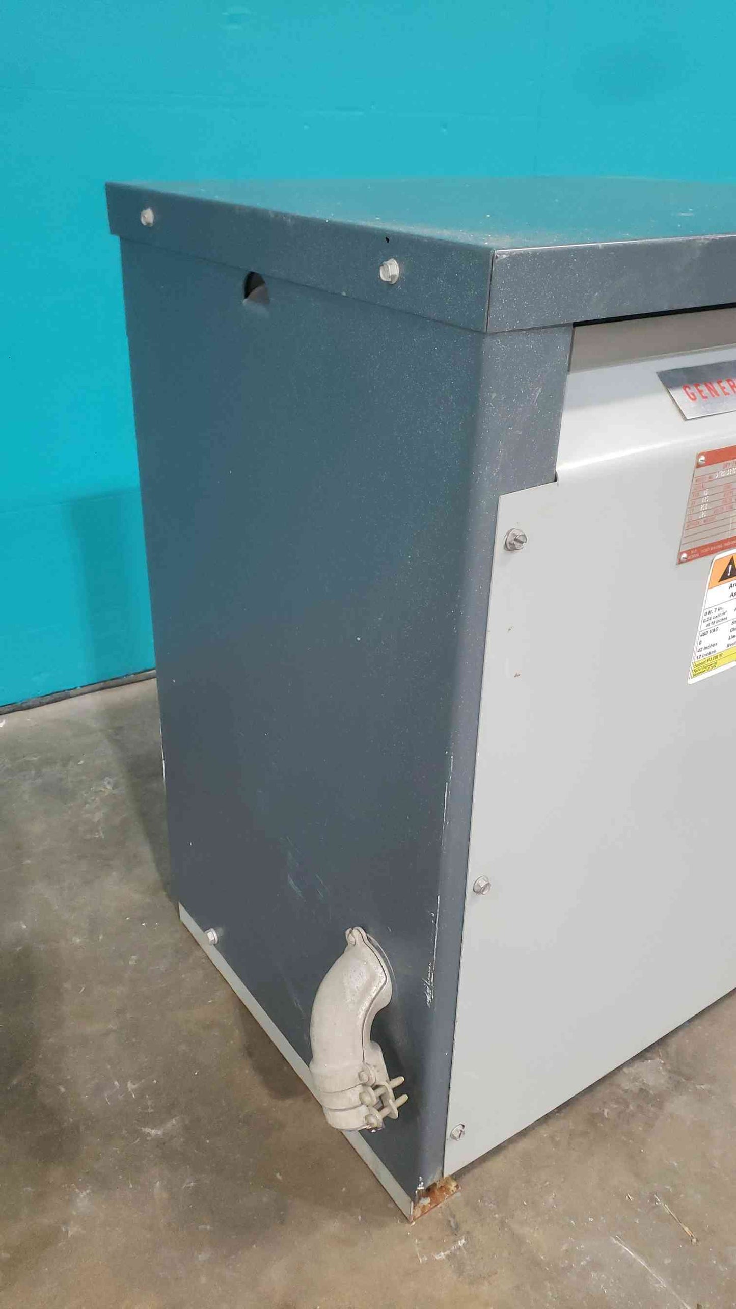 GE 45kVA 3-Phase Dry Type Transformer 480V to 208Y/120V 9T23B3873 Type QL(SKU: 112926)