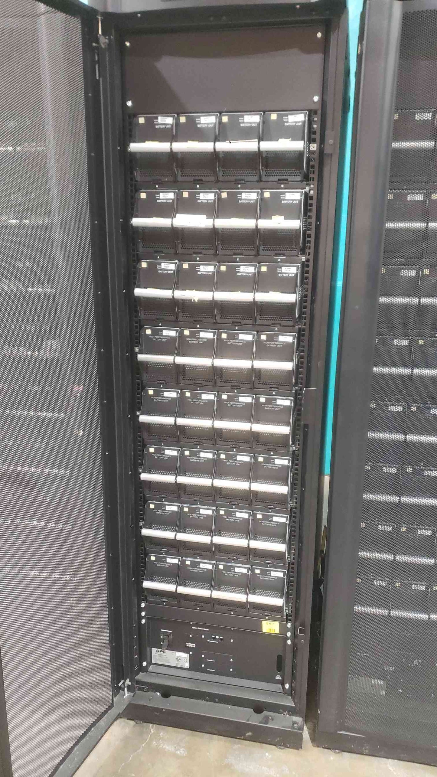 APC Symmetra PX 80kVA 80kW UPS 208V 3-Phase SYCF80KF (3) SYCF8BF Battery Enclosures(SKU: 112950)