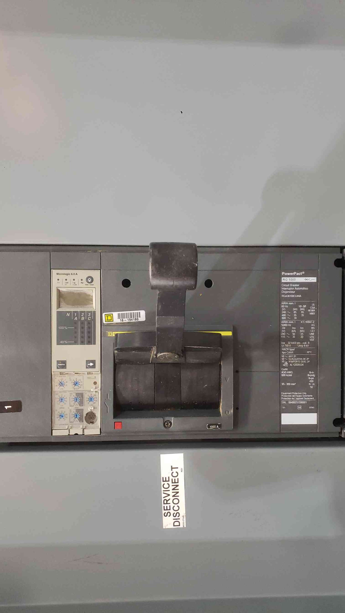 Square D QED-2 Switchboard 2500A 208Y/120V 3PH 4W | PowerStyle Switchgear Lineup 2x RG1000 (SKU: 112981)