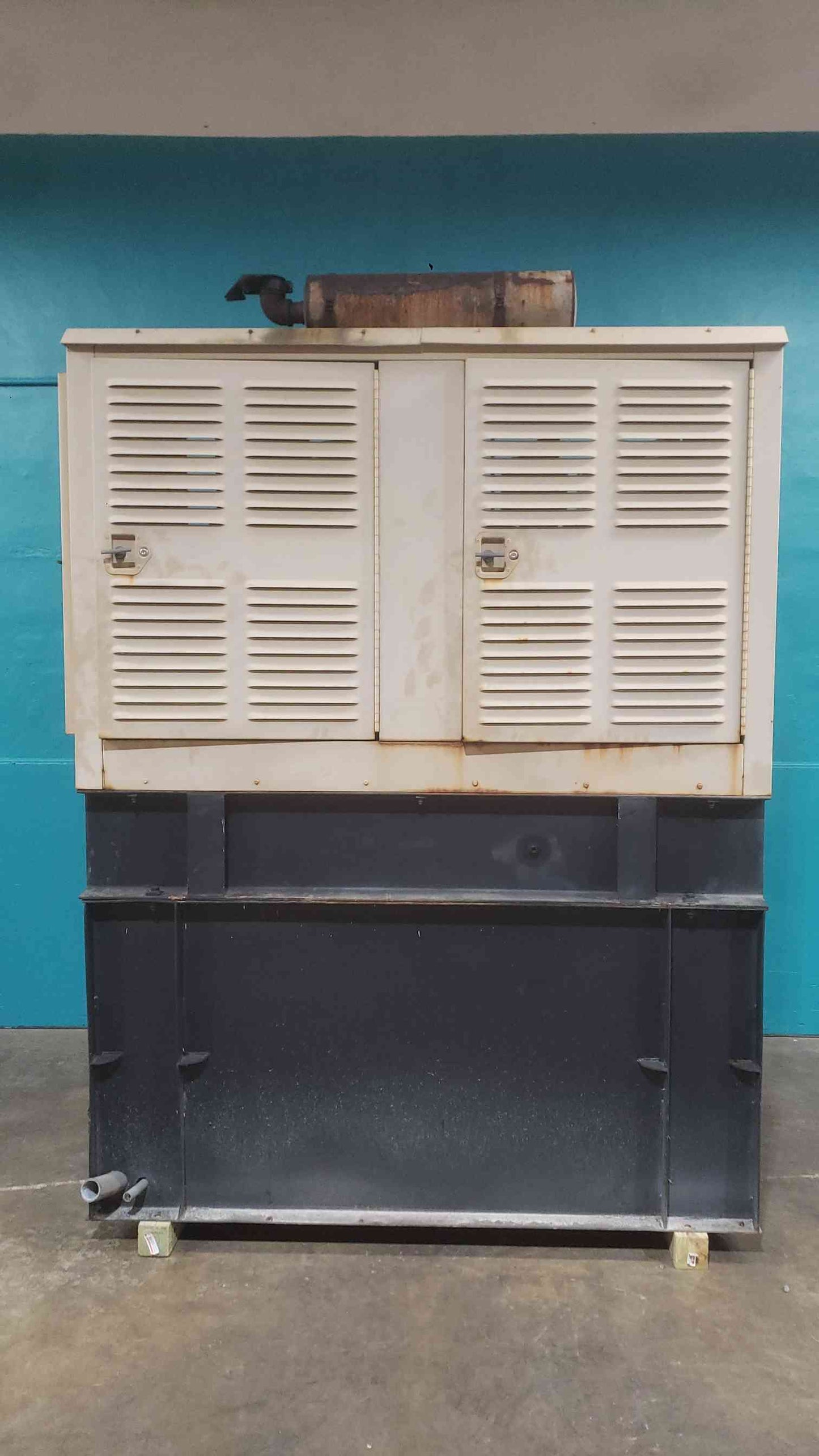AS-IS Cummins Diesel 4B3.9G Generator Set 1218 Hrs. (SKU: 113018)