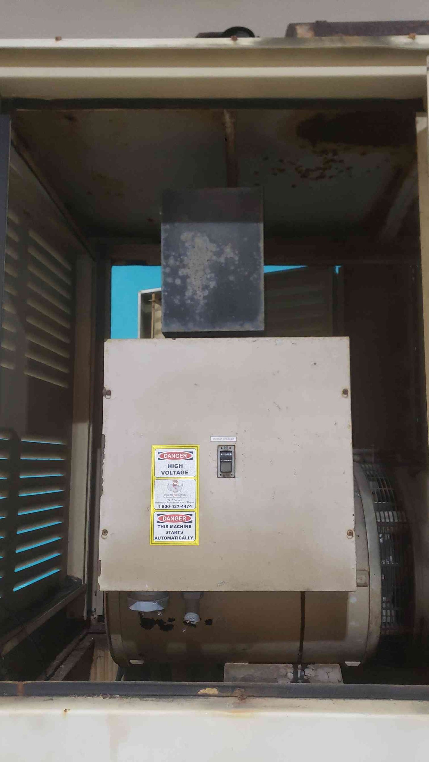 AS-IS Cummins Diesel 4B3.9G Generator Set 1218 Hrs. (SKU: 113018)