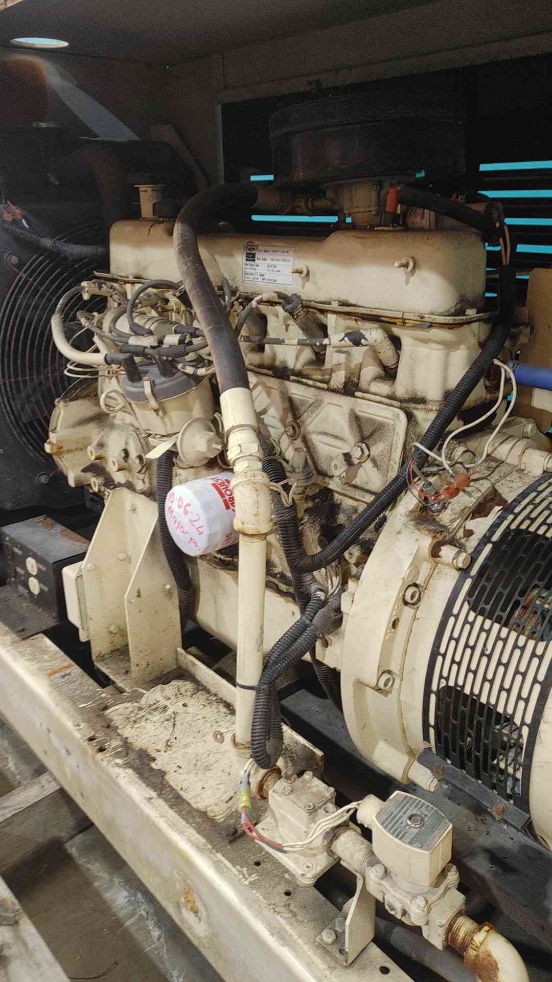 Kohler 30kW Nat Gas LP Generator 30RZ62 Standby 834Hrs TESTED (SKU: 113068)