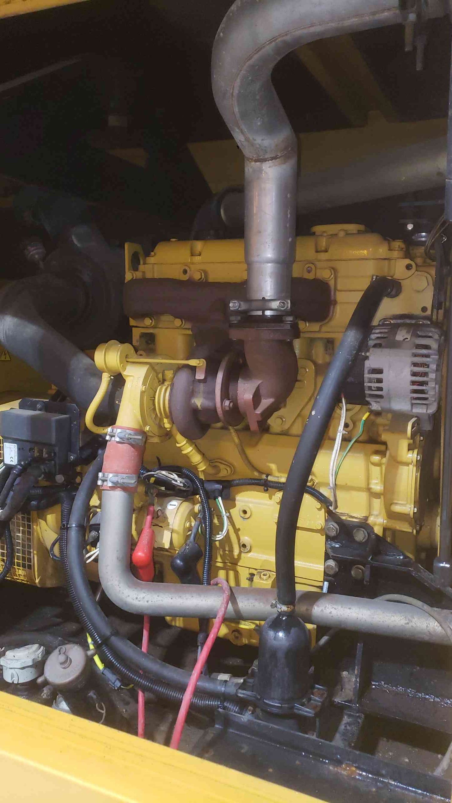 AS-IS 2006 Caterpillar Olympian D60P4S 60kW Diesel Generator 448hrs 1ph 120/240V (SKU: 113081)
