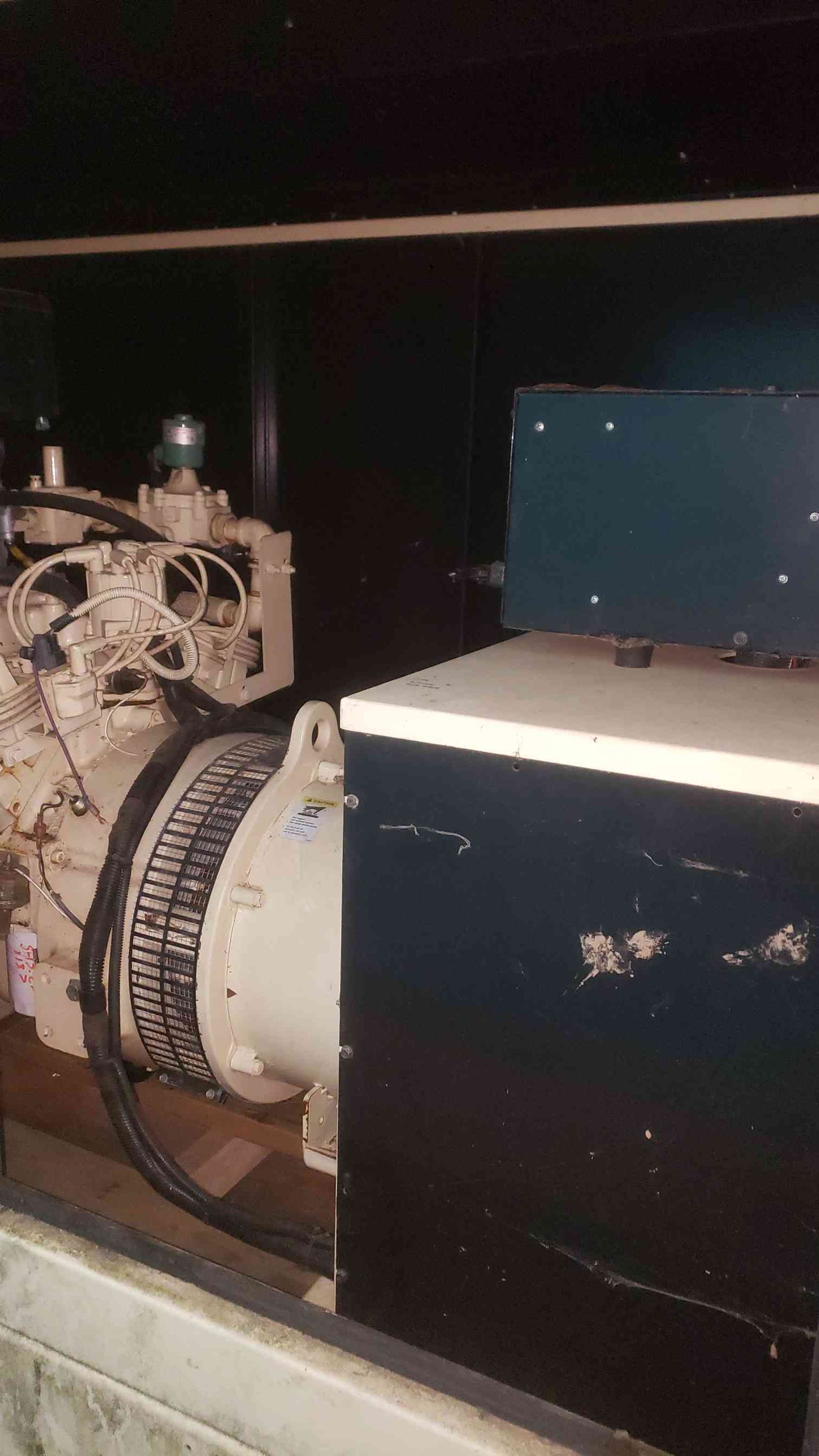 Kohler 50kW Standby Generator 50RZGB 1229Hrs LP Nat Gas TESTED (SKU: 113096)