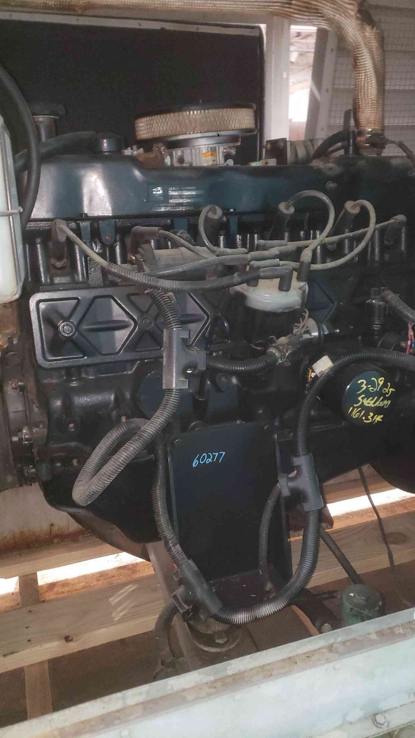 MagneTek 40kW Propane Natural Gas Generator RLS 500 Ford CSG-649 Engine 120/240V 1161.6 Hrs. TESTED (SKU: 113051)