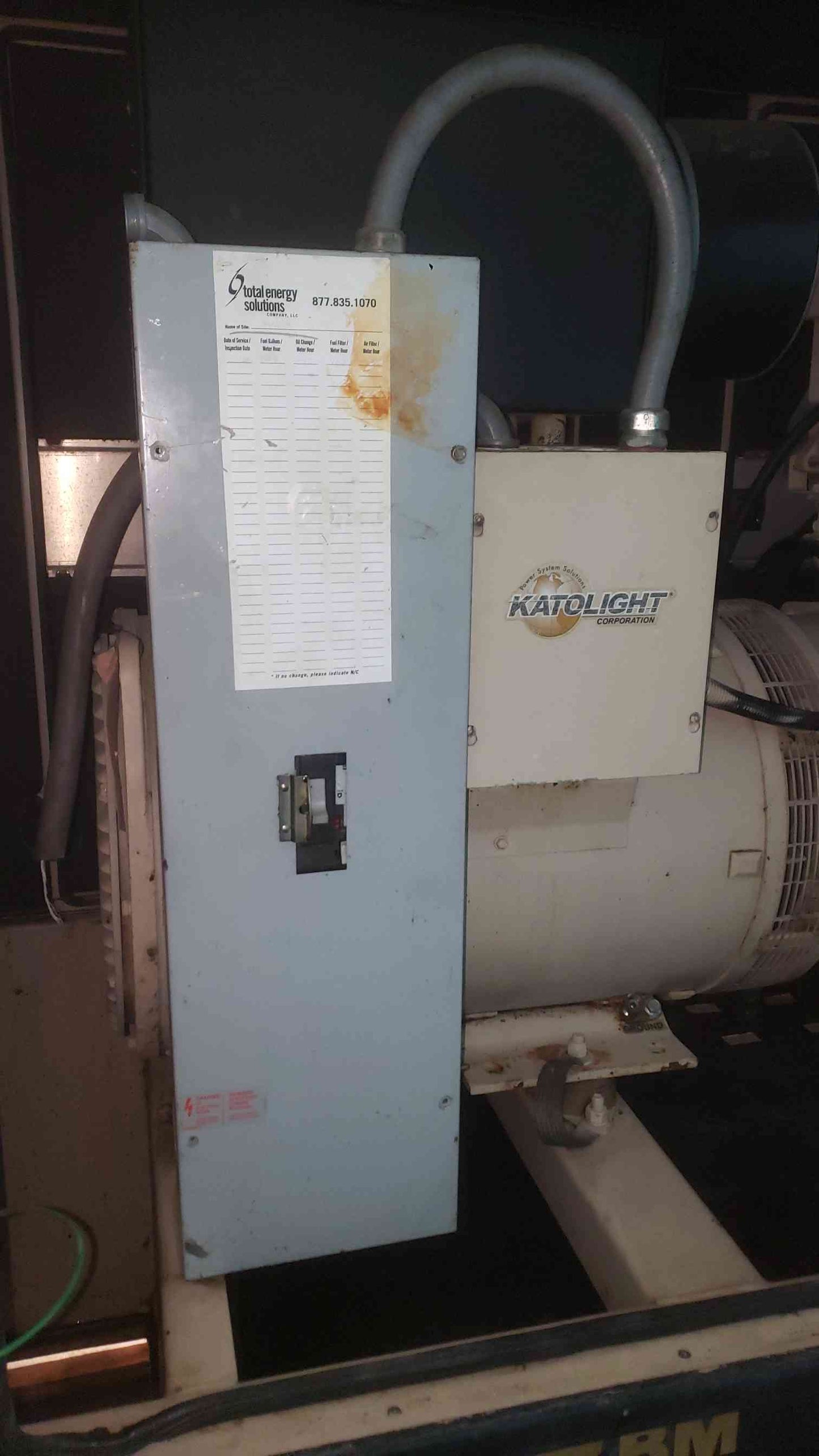 Katolight 60kW Diesel Generator John Deere Multi Voltage 849Hrs D60FGJ4 TESTED (SKU: 113138)