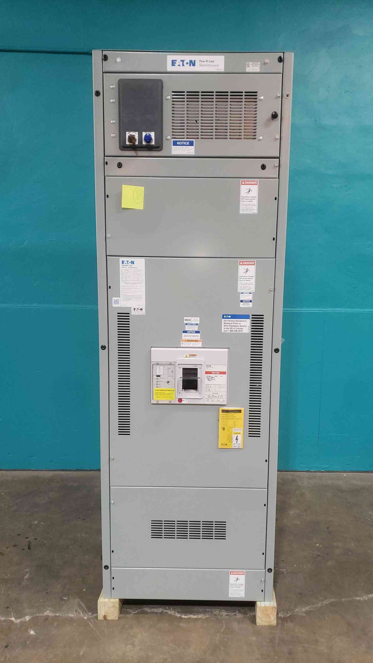 Eaton 2000A 480Y/277V 3PH 4W Pow-R-Line PRL-C Switchboard Main RGH 65k RGH32009E (SKU: 113140)
