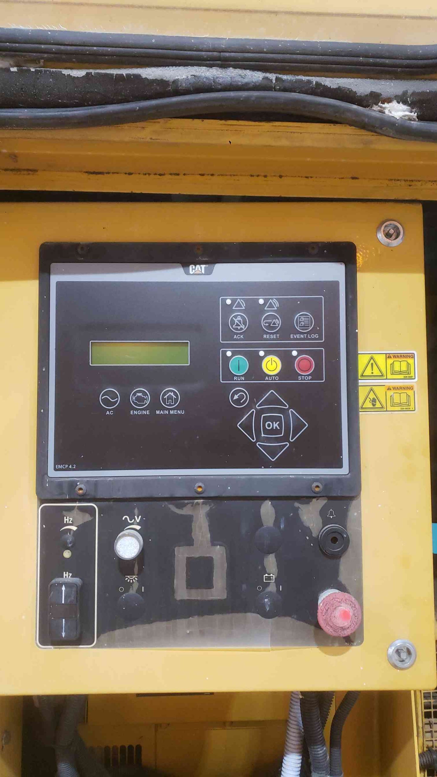 Caterpillar 60kW Diesel Standby Generator D60-4S 120/240V Single Phase CAT C4.4 102 Hrs. (SKU: 113050)