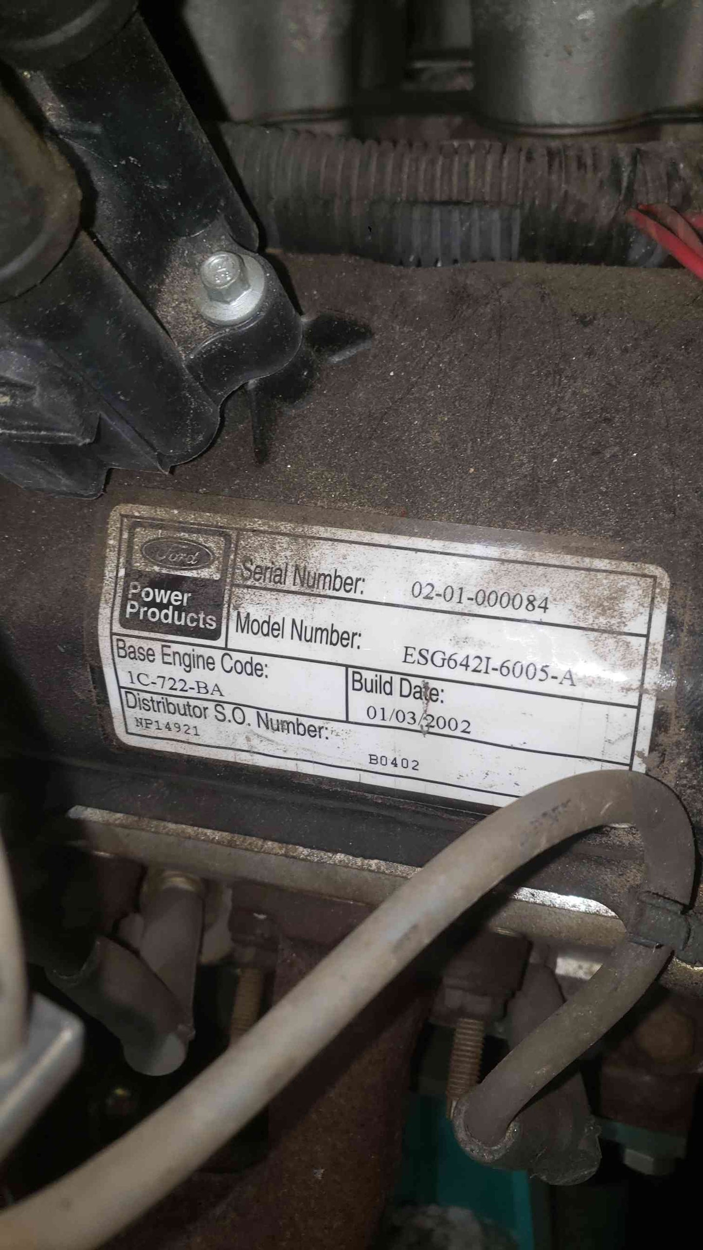 AS-IS Cummins 35kW Natural Gas Propane Generator GGFD Ford ESG642 Engine Enclosed 532Hrs (SKU: 113055)