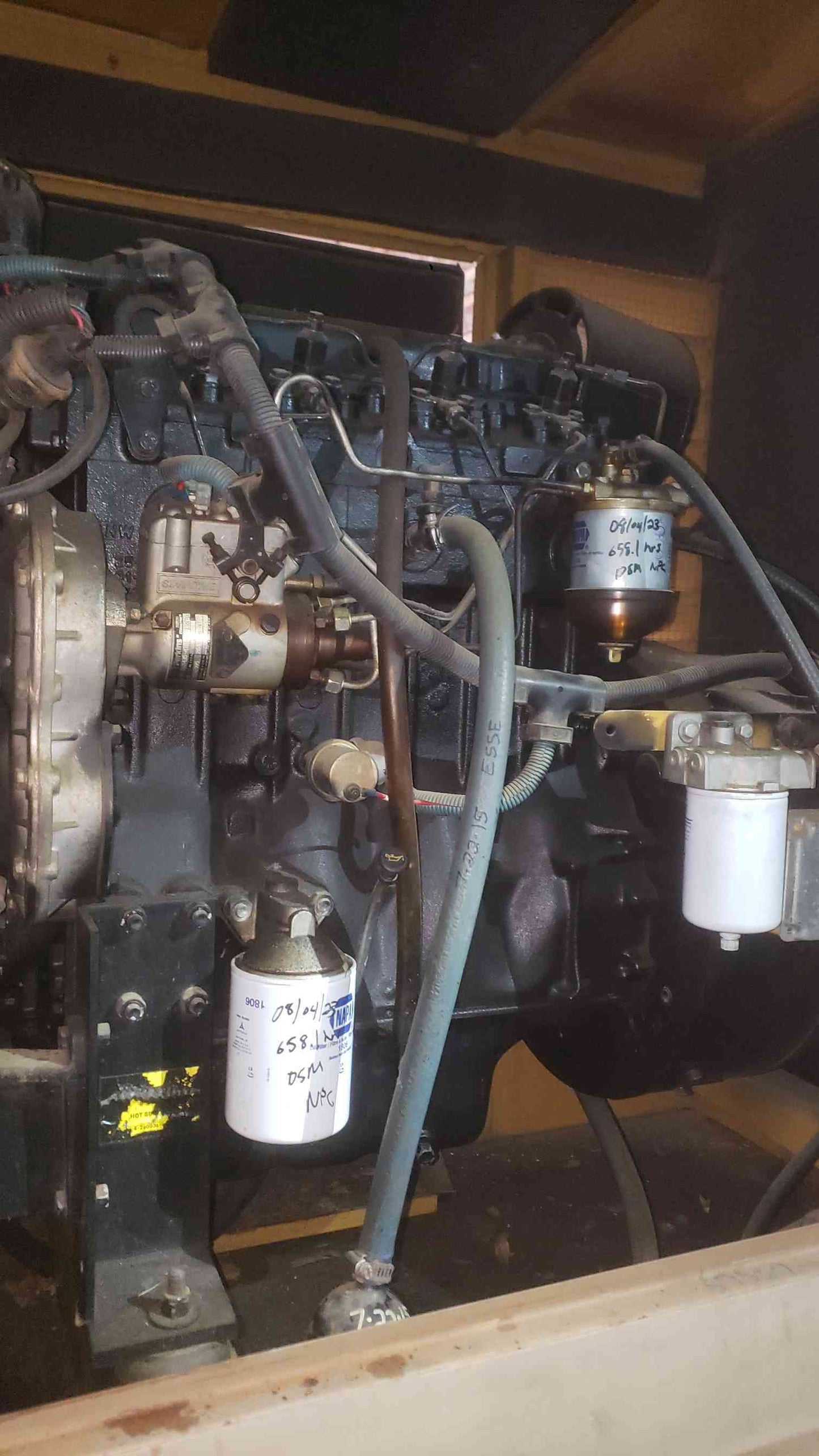 30KW Magnetek-Elliot RD 370 Perkins 1&3PH Diesel 659 Hrs. TESTED (SKU: 113054)