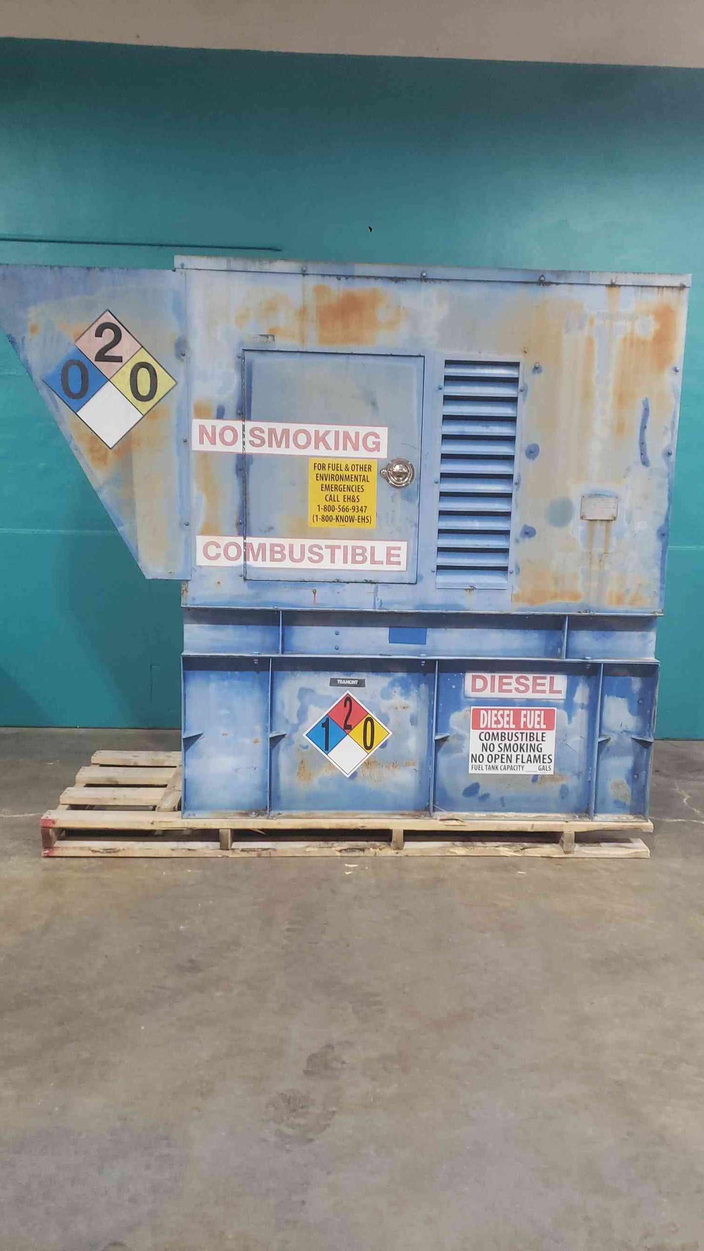 40KW MagneTek John Deere 4039 RDS 500 Diesel Generator 1&3Ph 873Hrs TESTED (SKU: 113058)