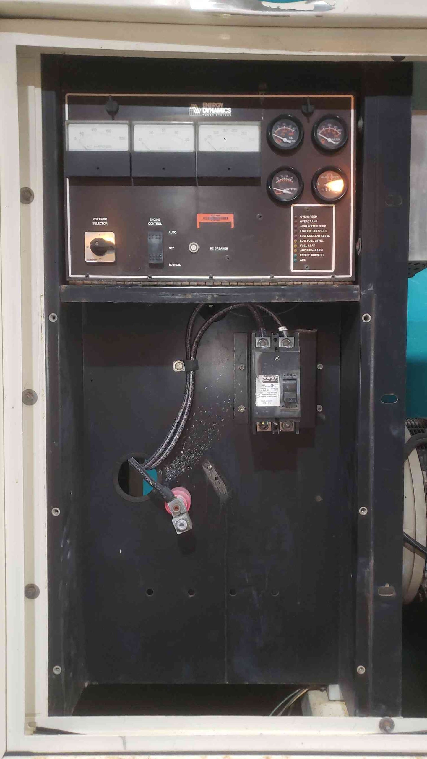 AS-IS 40kW Diesel Generator Cummins 4BT 3.9 Turbo 120/240V 1400 Hours TESTED (SKU: 113182)