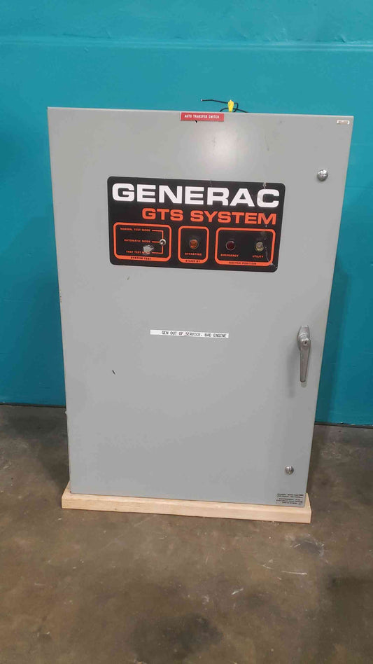 Generac 150 Amp Automatic Transfer Switch 120/240V Single Phase ATS 96A05509-W Enclosed Industrial