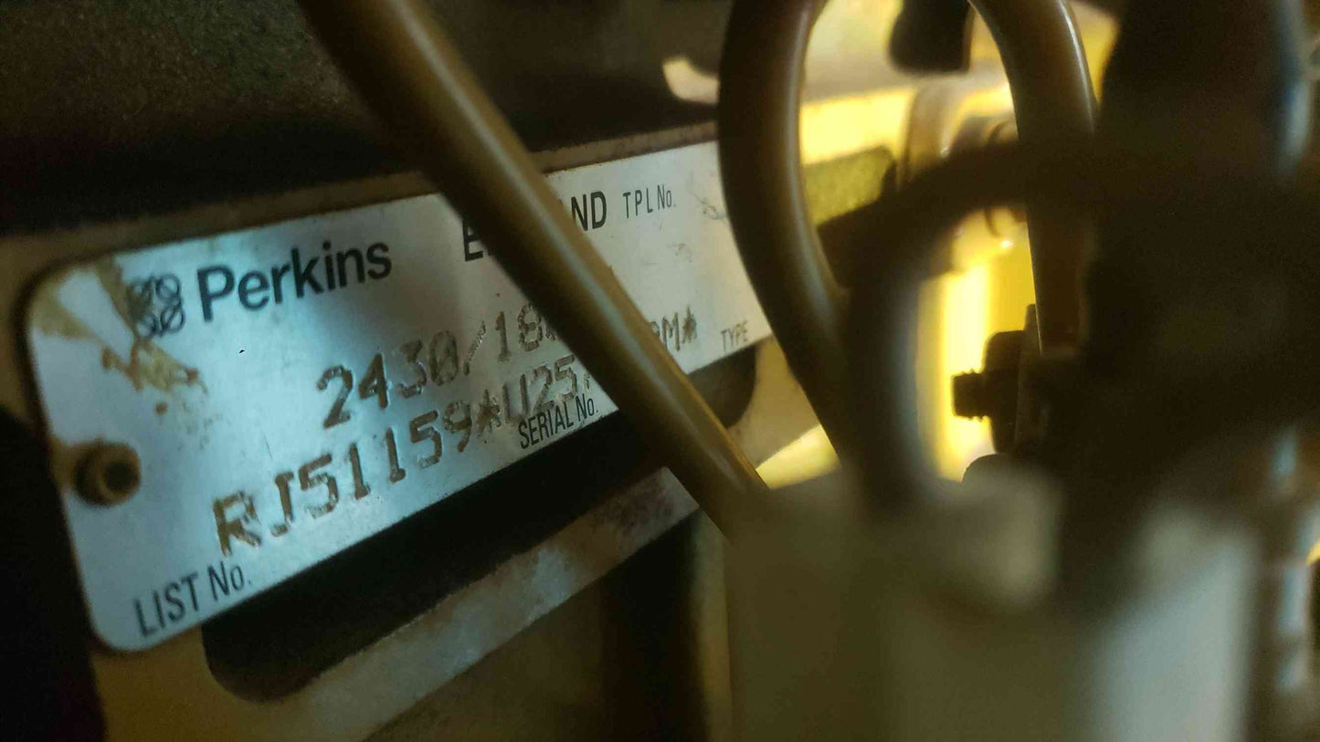 Caterpillar Olympian D60P4S 60kW Diesel Generator - Single Phase 120/240V Enclosed 532 Hrs TESTED (SKU: 113310)